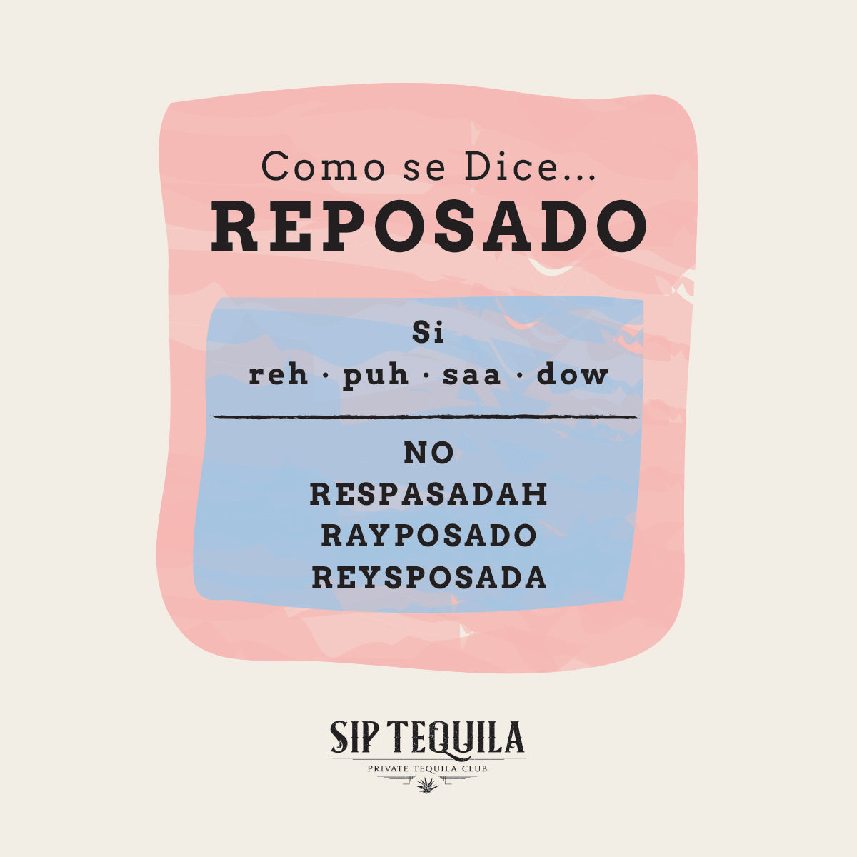 Como se Dice: Reposado