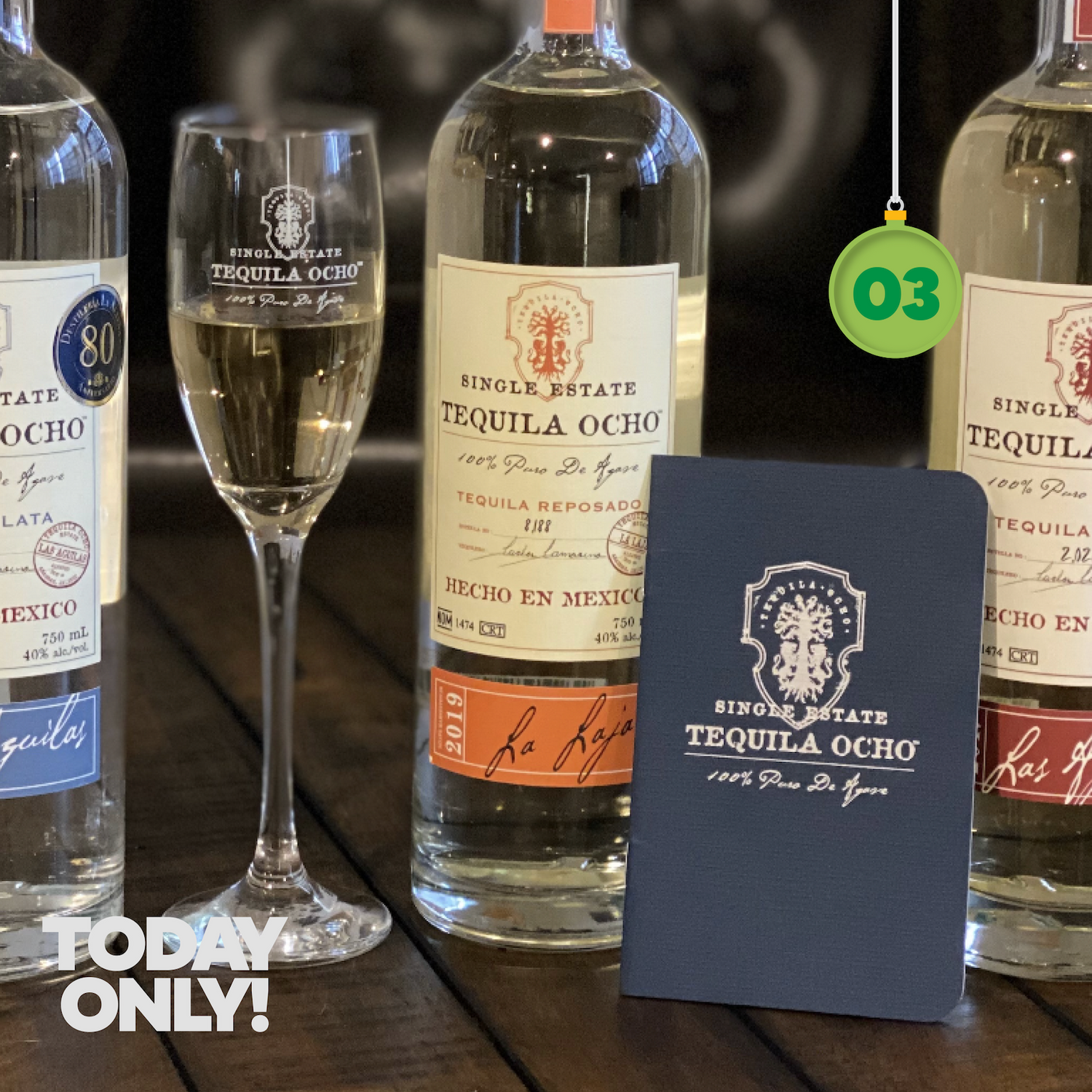 EXPIRED: FREE gift with any purchase of any 2 Tequila Ocho bottles