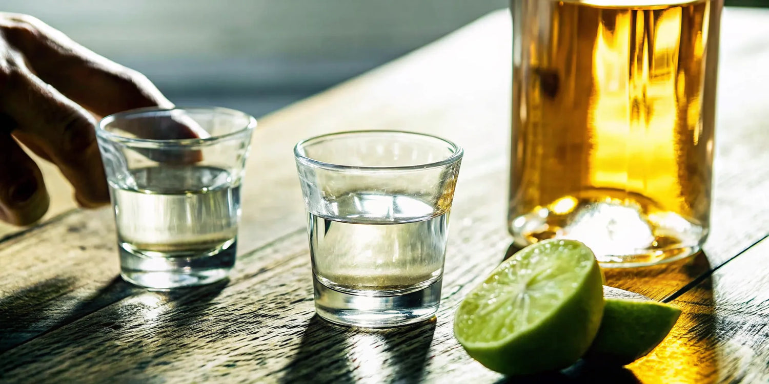 Best tequila for beginners poured into a tasting glass