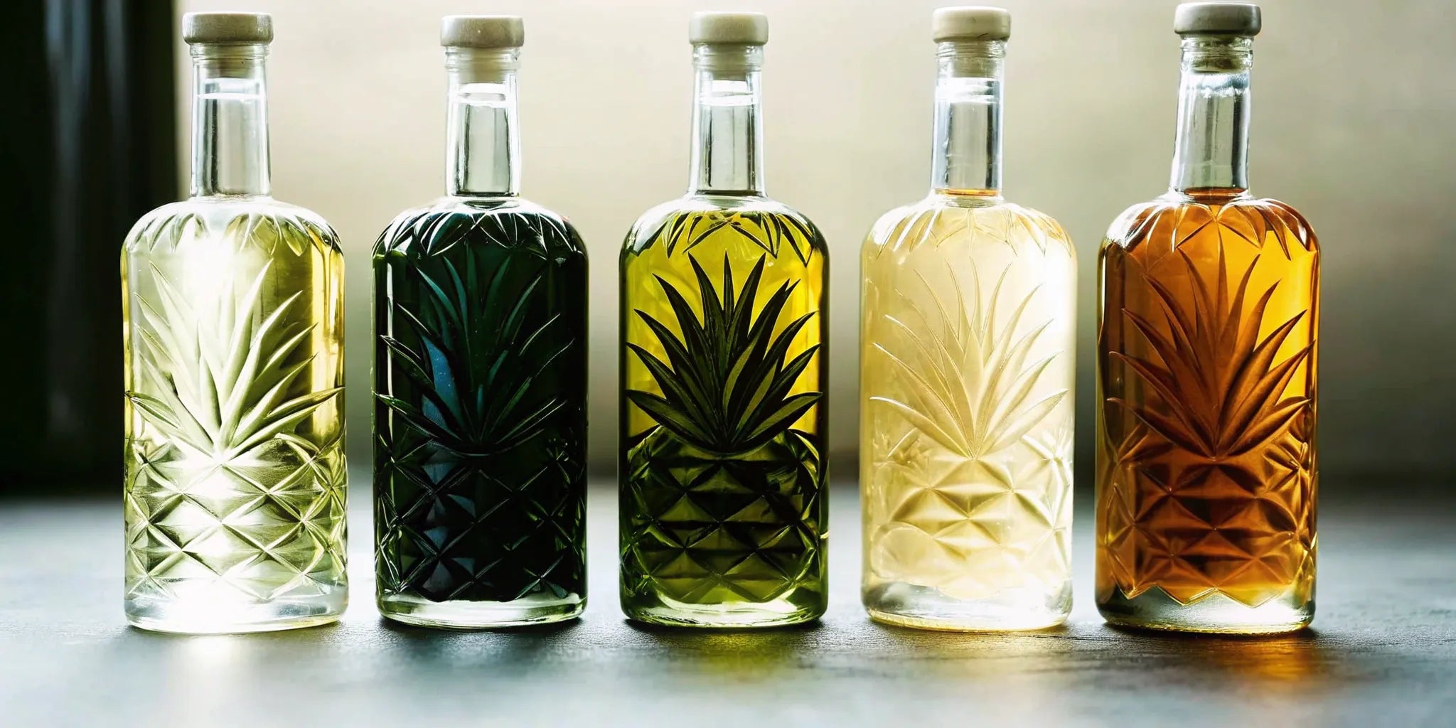 A selection of high-proof tequila bottles, including options near 120 proof.