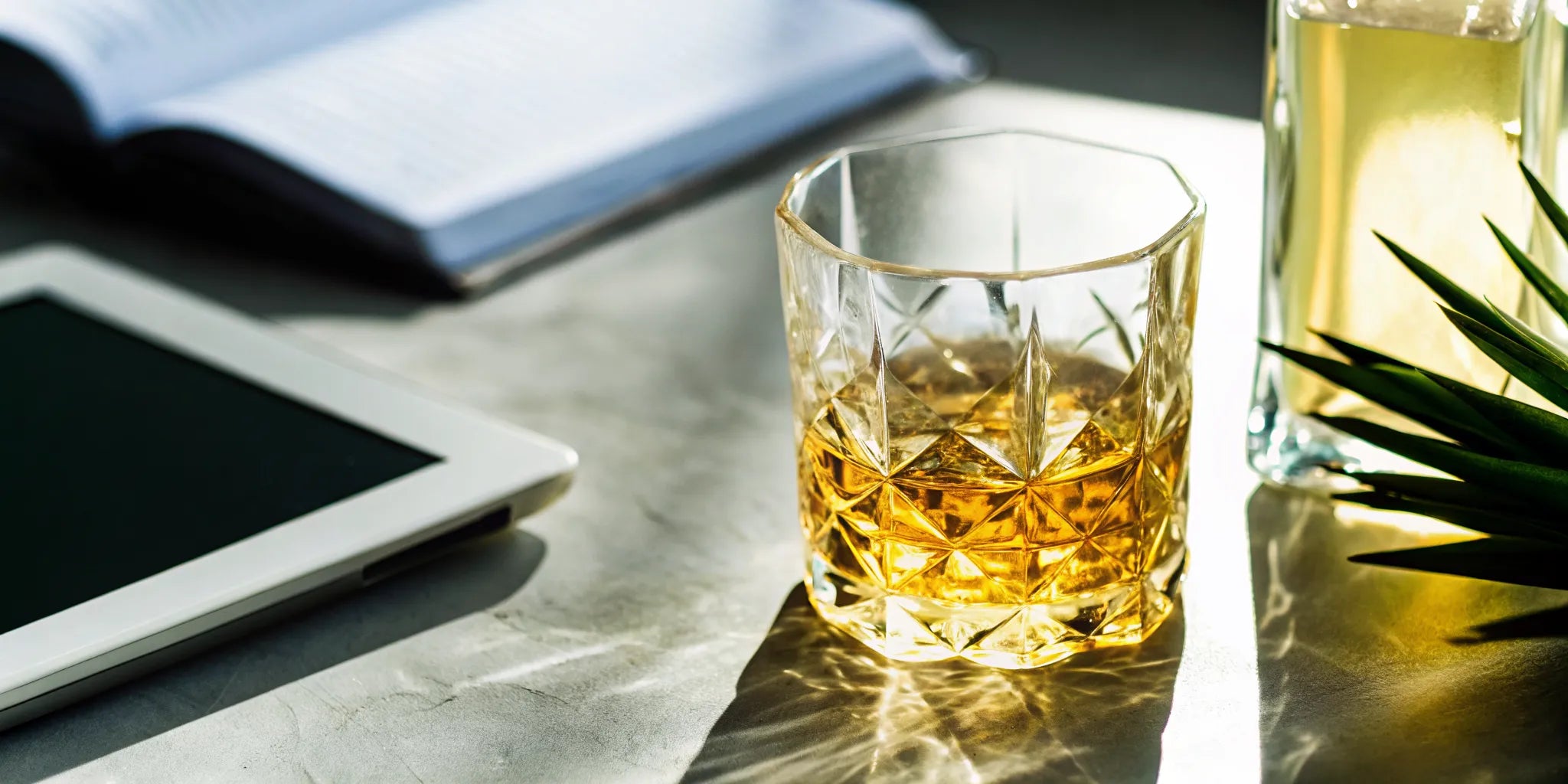 A glass of additive-free tequila, one of many on our free PDF list.