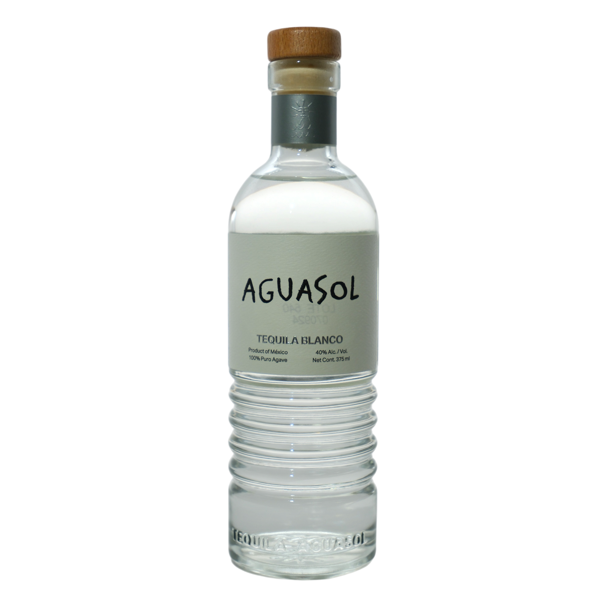 Aguasol Blanco Tequila 375mL