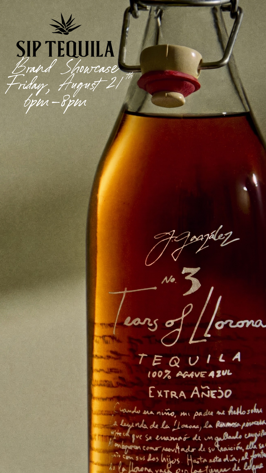 Tears of Llorna & Corralejo Tequila Brand Showcase