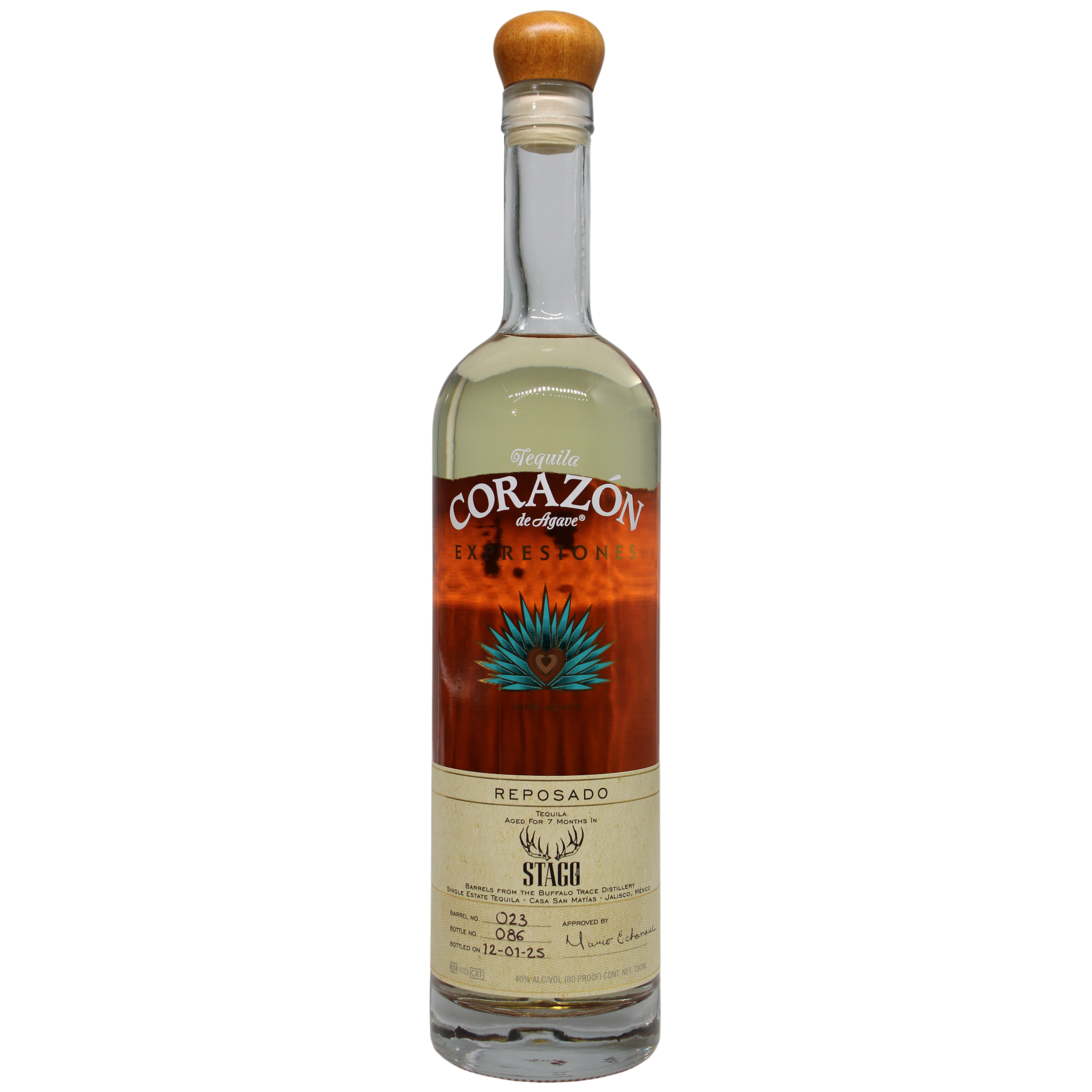 Corazon Expresiones George T Stagg Reposado Tequila