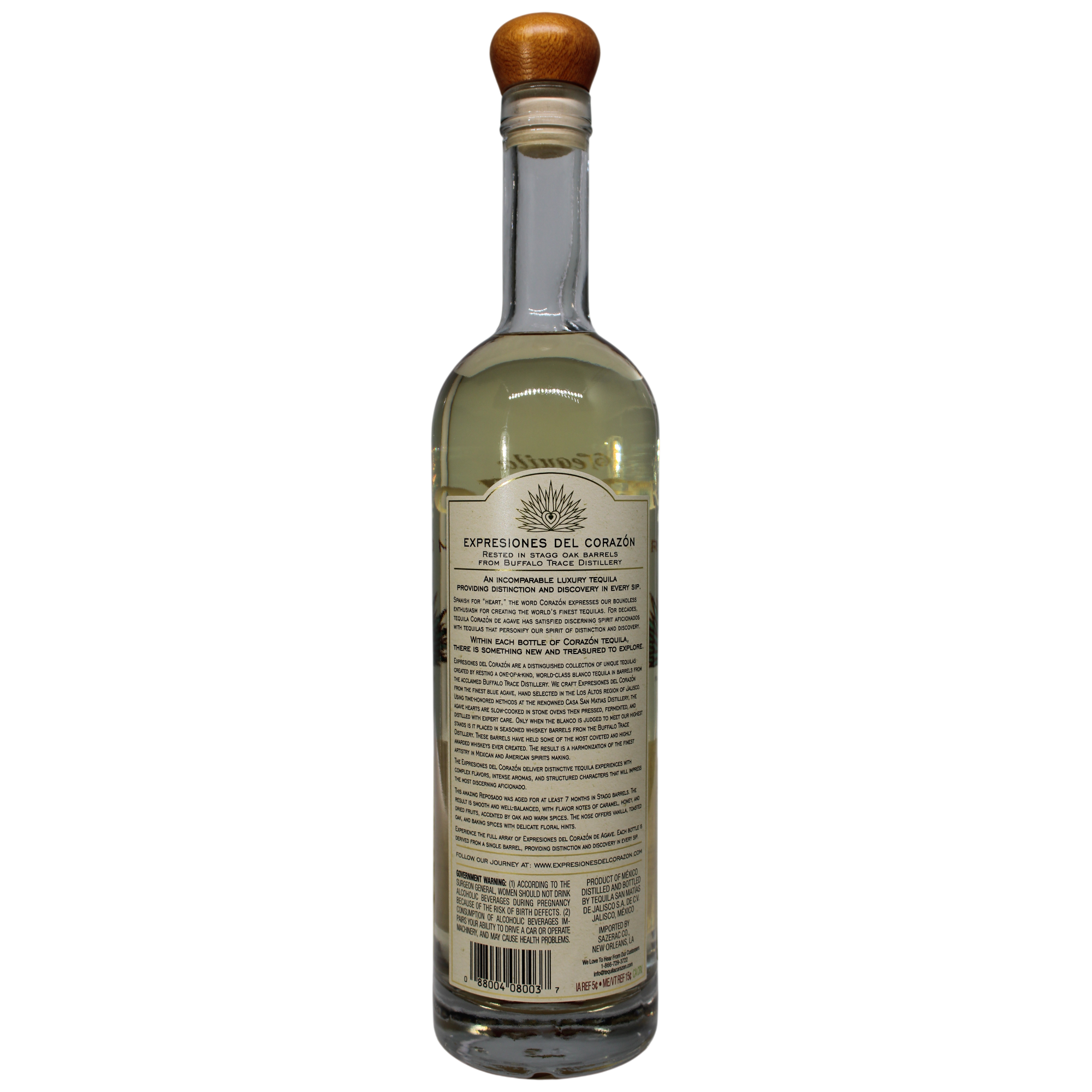 Corazon Expresiones George T Stagg Reposado Tequila