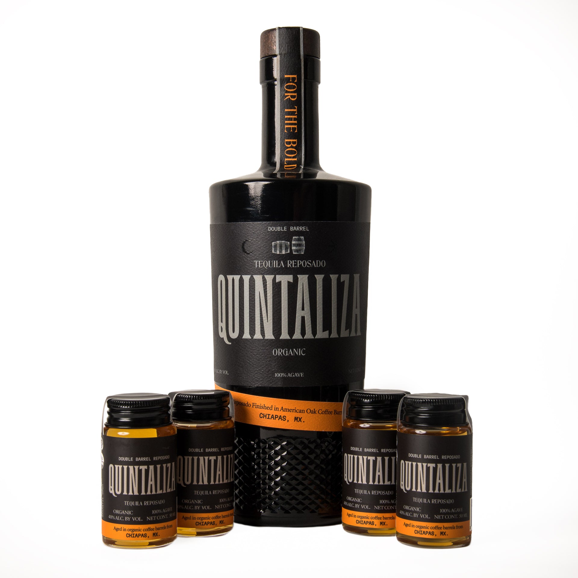 Quintaliza Reposado Tequila + 4 Free Drams
