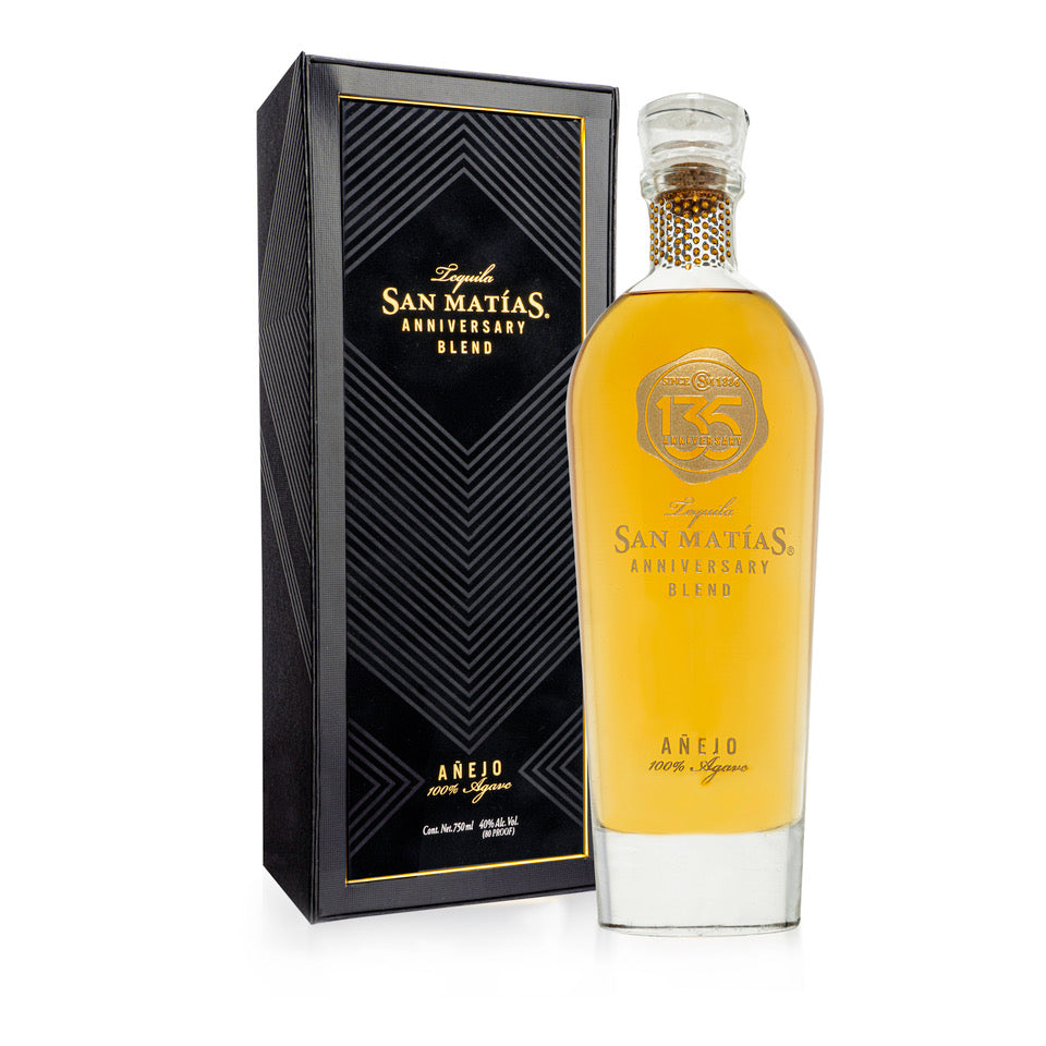 San Matias 135 Year Anniversary Blend Anejo Tequila