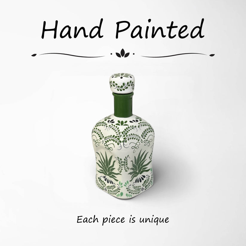 Ceramic Decanter Set - Agave