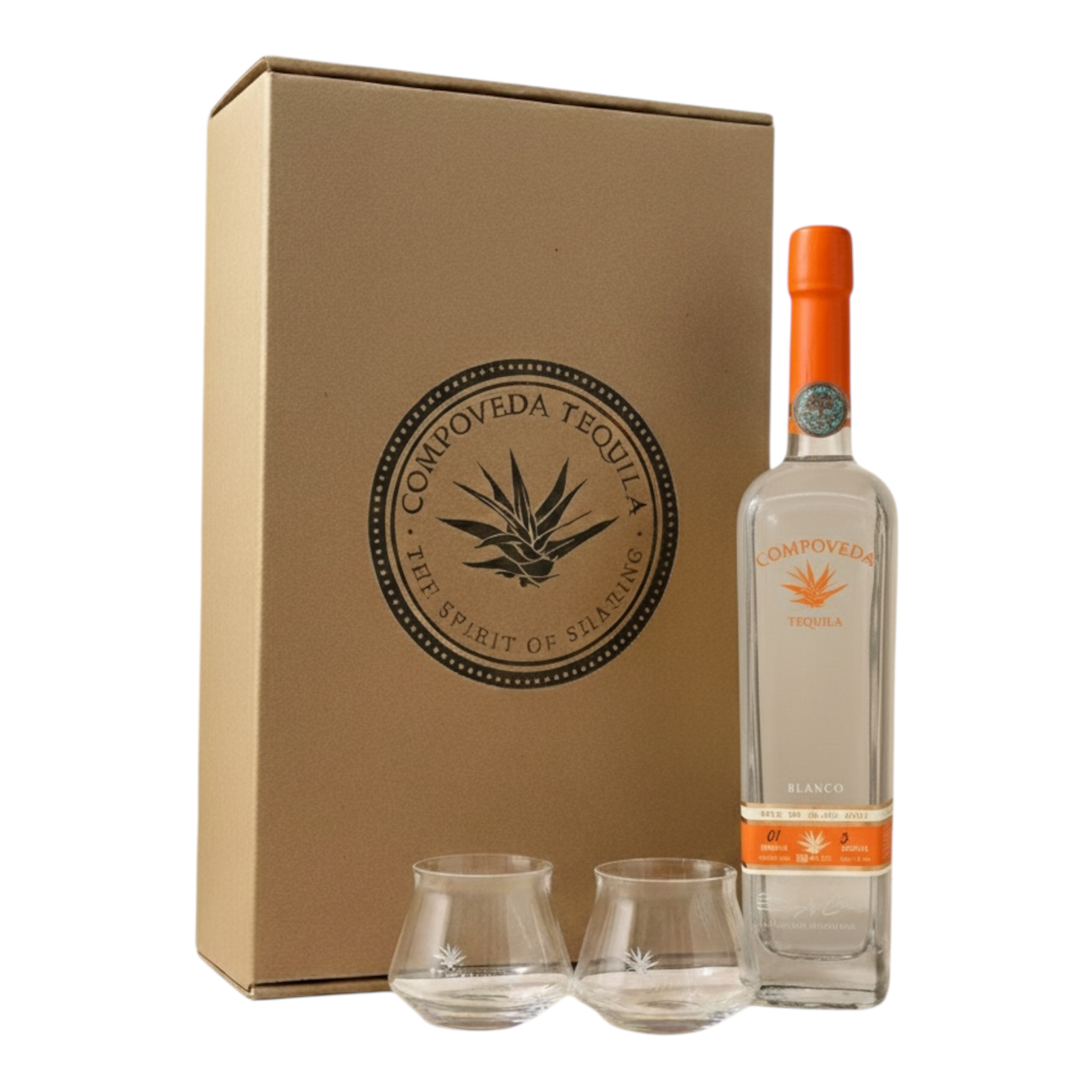 Compoveda Blanco 750ml w/Tasting Glasses