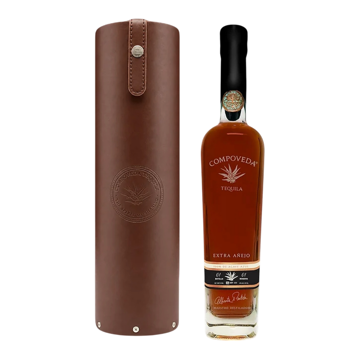 Compoveda Extra Anejo & Leather Carrier