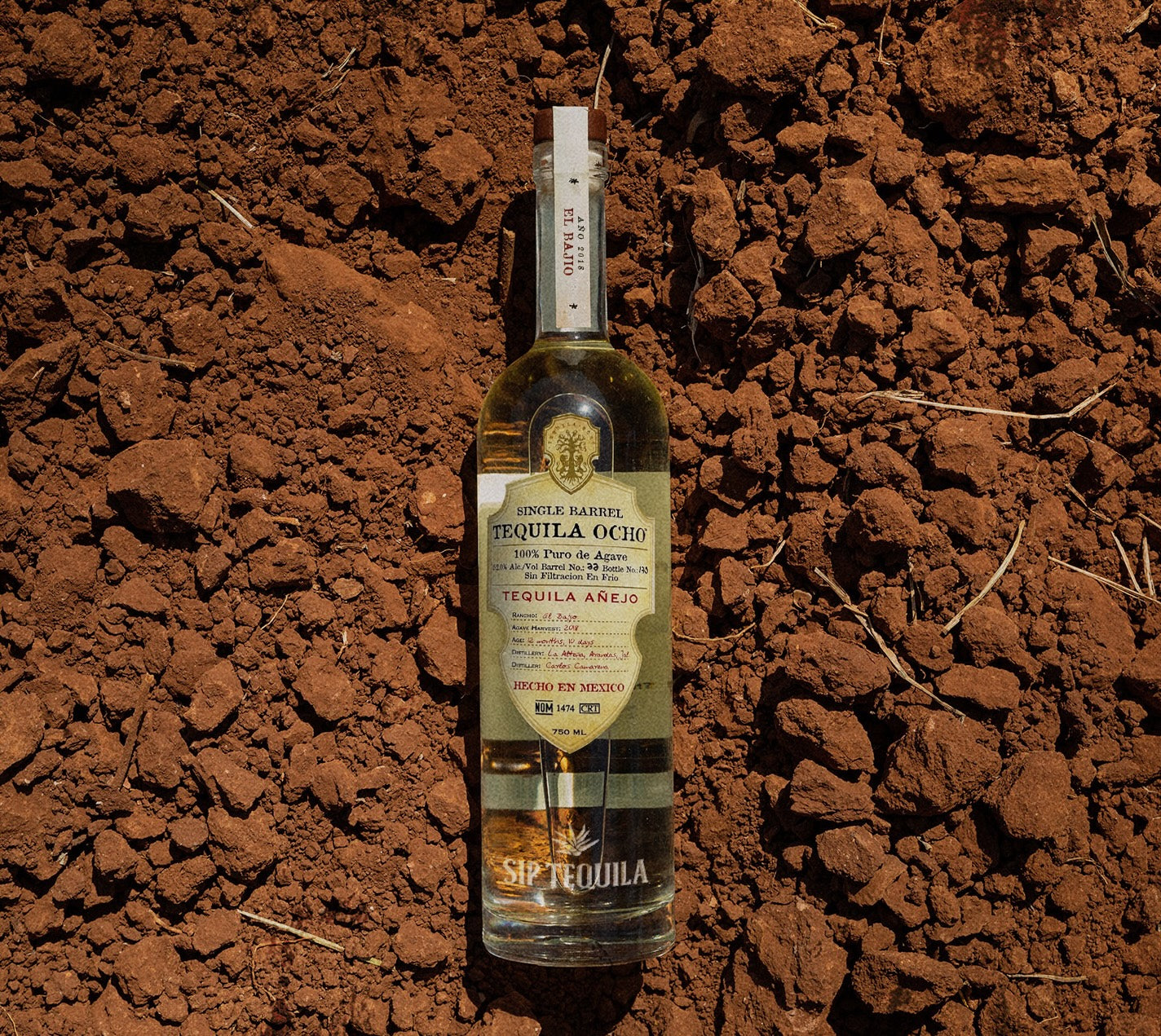 Tequila Ocho / Sip Tequila Anejo Single Barrel