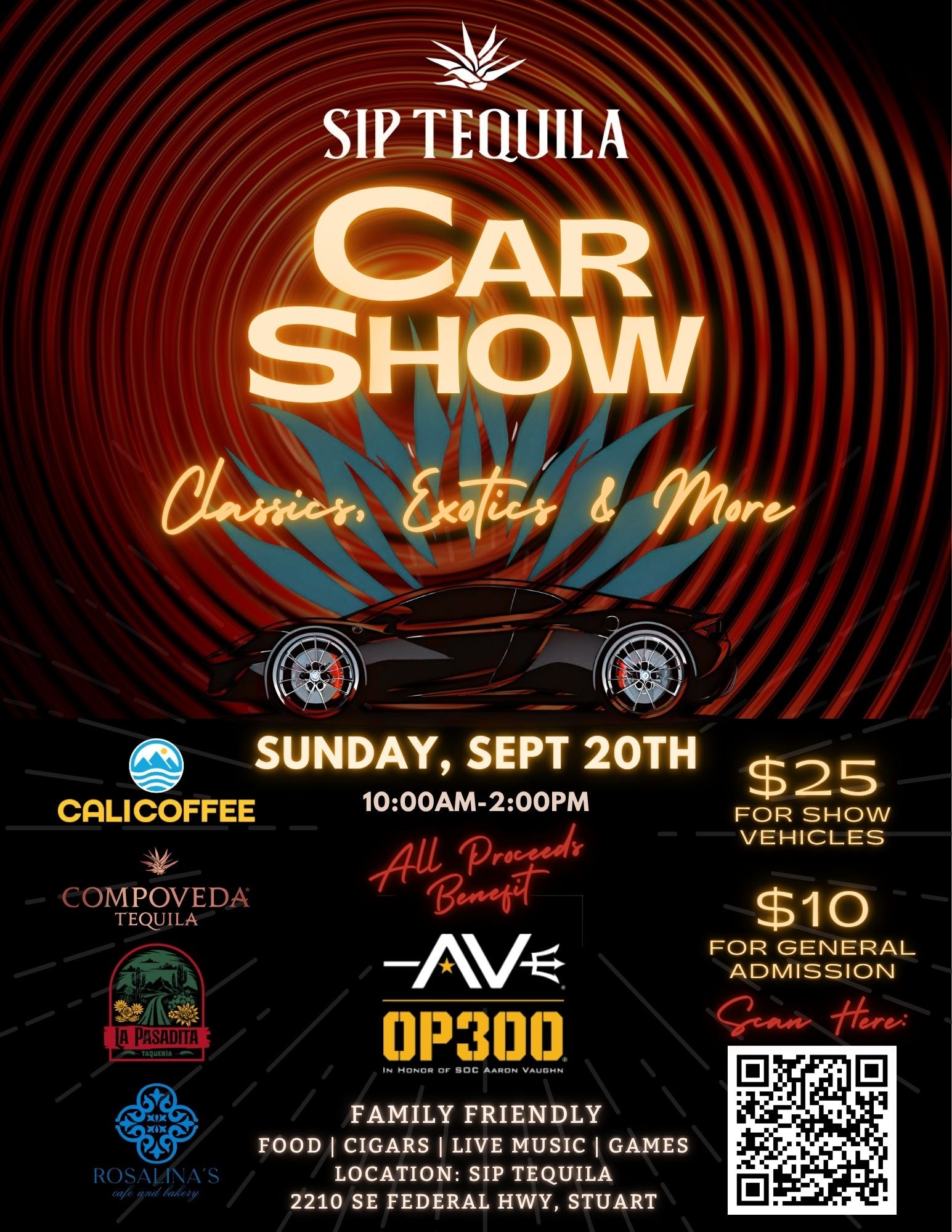 Sip Tequila Car Show (Stuart, FL)