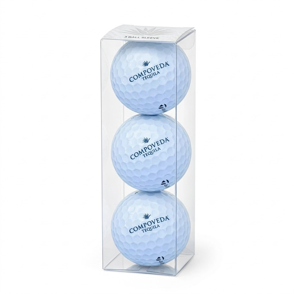 Compoveda x Taylor Made Golf Balls (3-Pack) | Limited Edition Collector Set