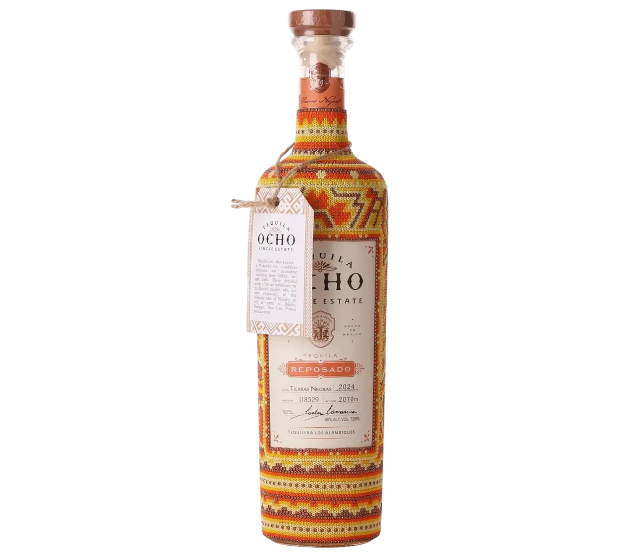 Tequila Ocho Reposado Huichol Art Edition Tequila