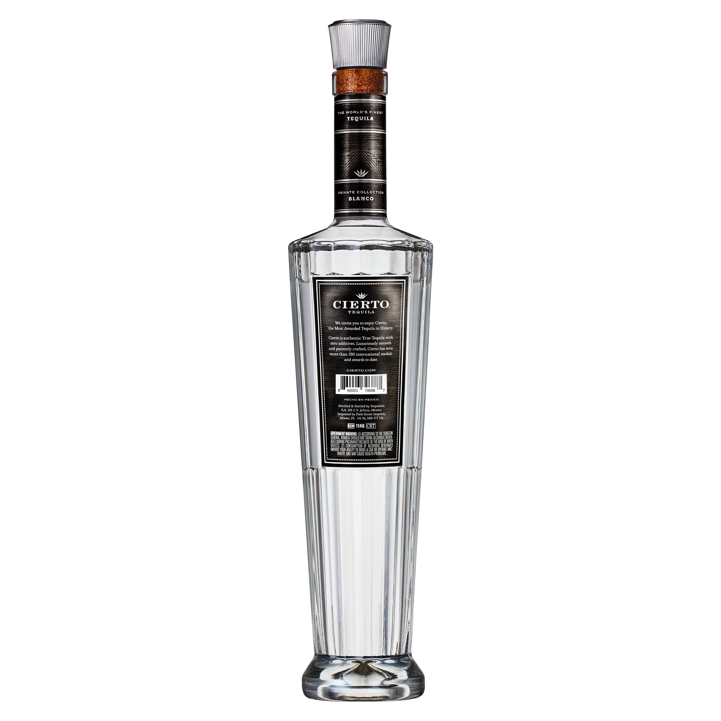 Cierto Private Collection Blanco Tequila