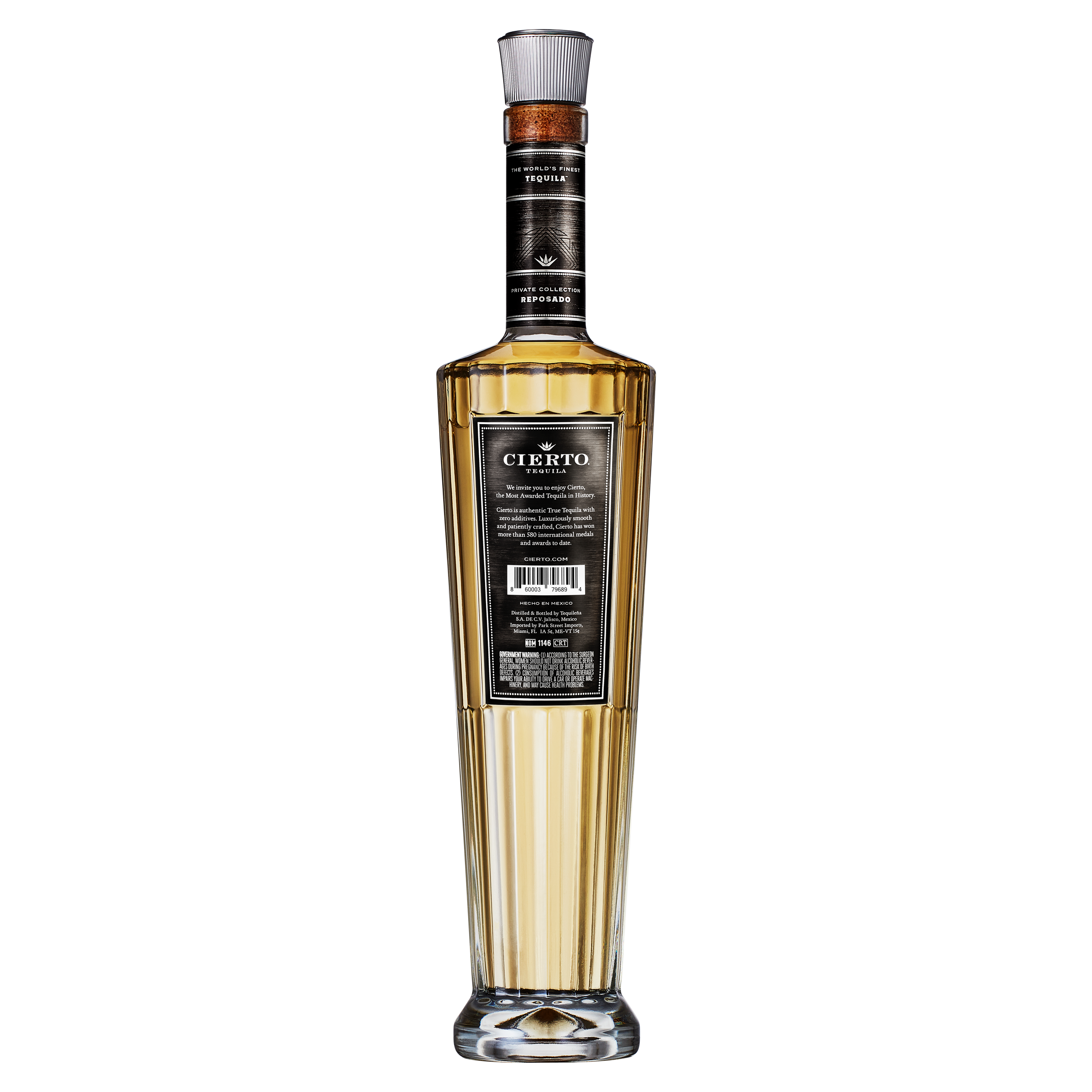 Cierto Private Collection Reposado Tequila