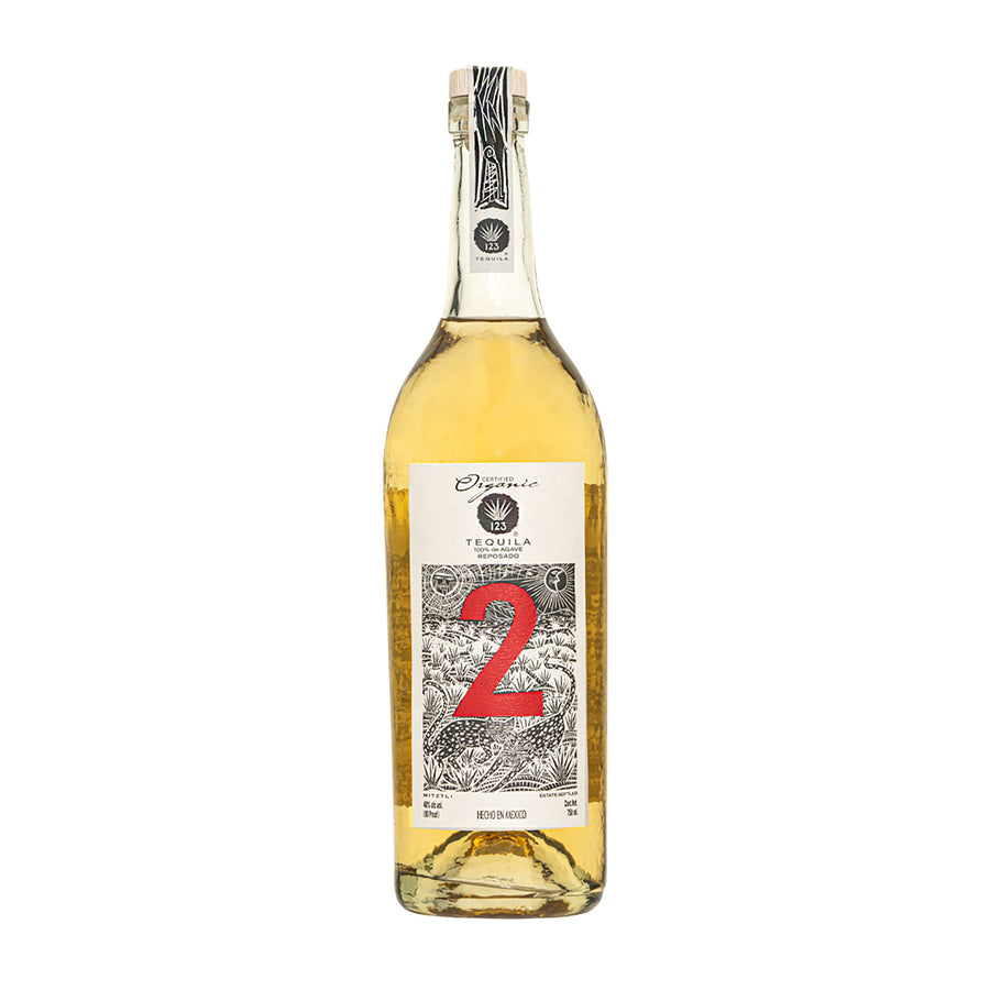 123 Organic Tequila Reposado Dos | Certified Organic Reposado Tequila