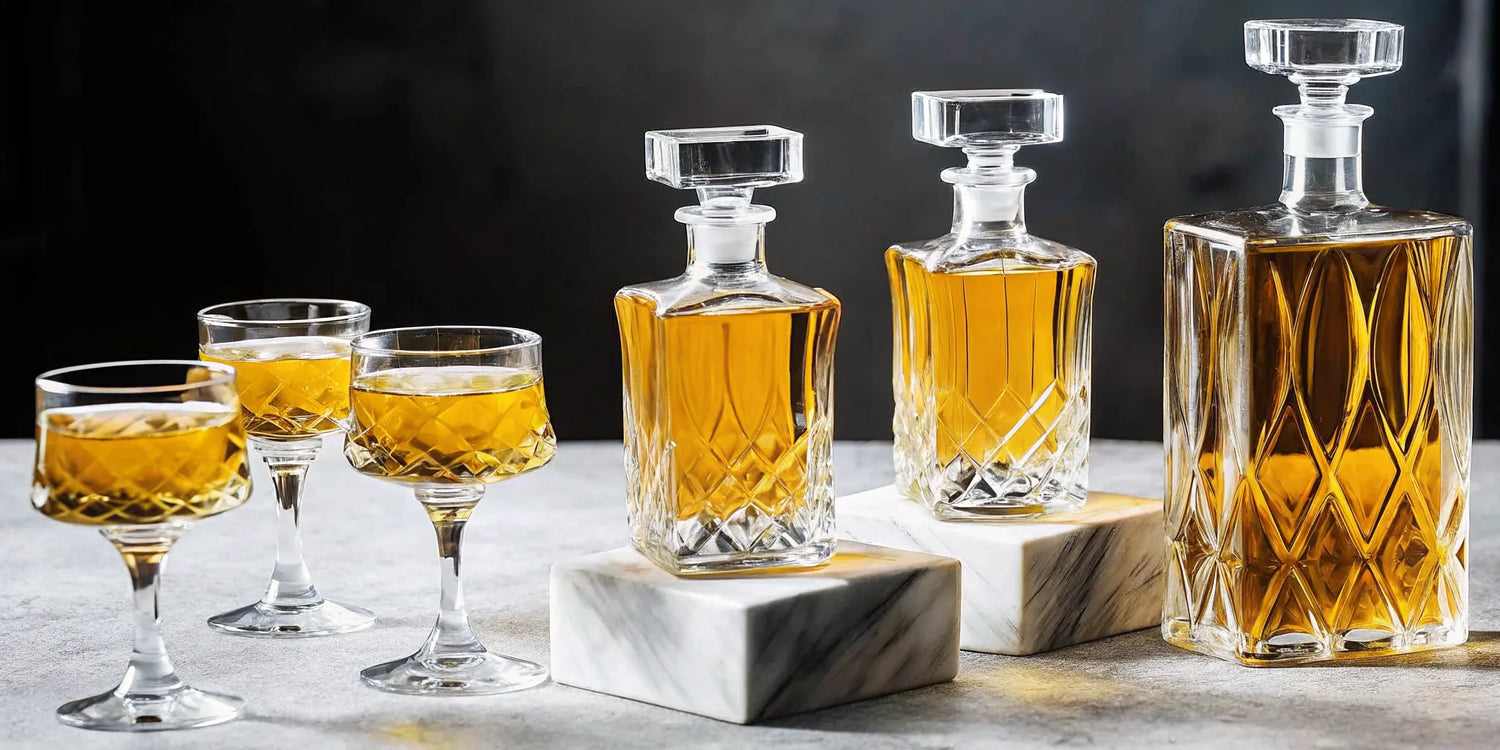 A premium añejo tequila gift set with a bottle and glasses to buy online.