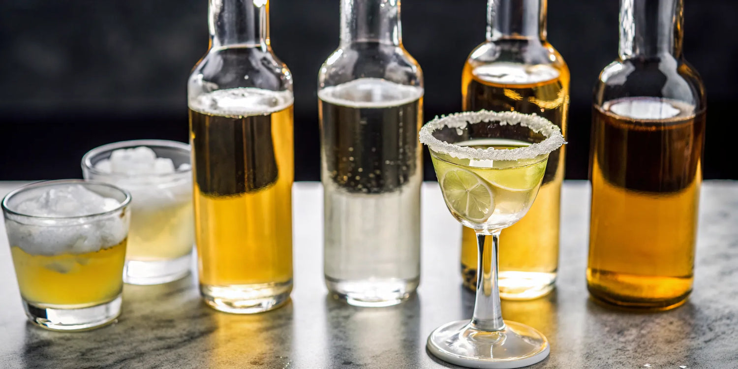 A selection of additive-free tequilas for making the best margaritas.