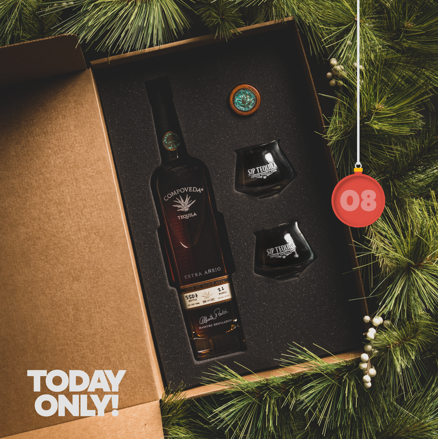 EXPIRED: Save $25 when you buy any TWO Compoveda Extra Añejo gift sets