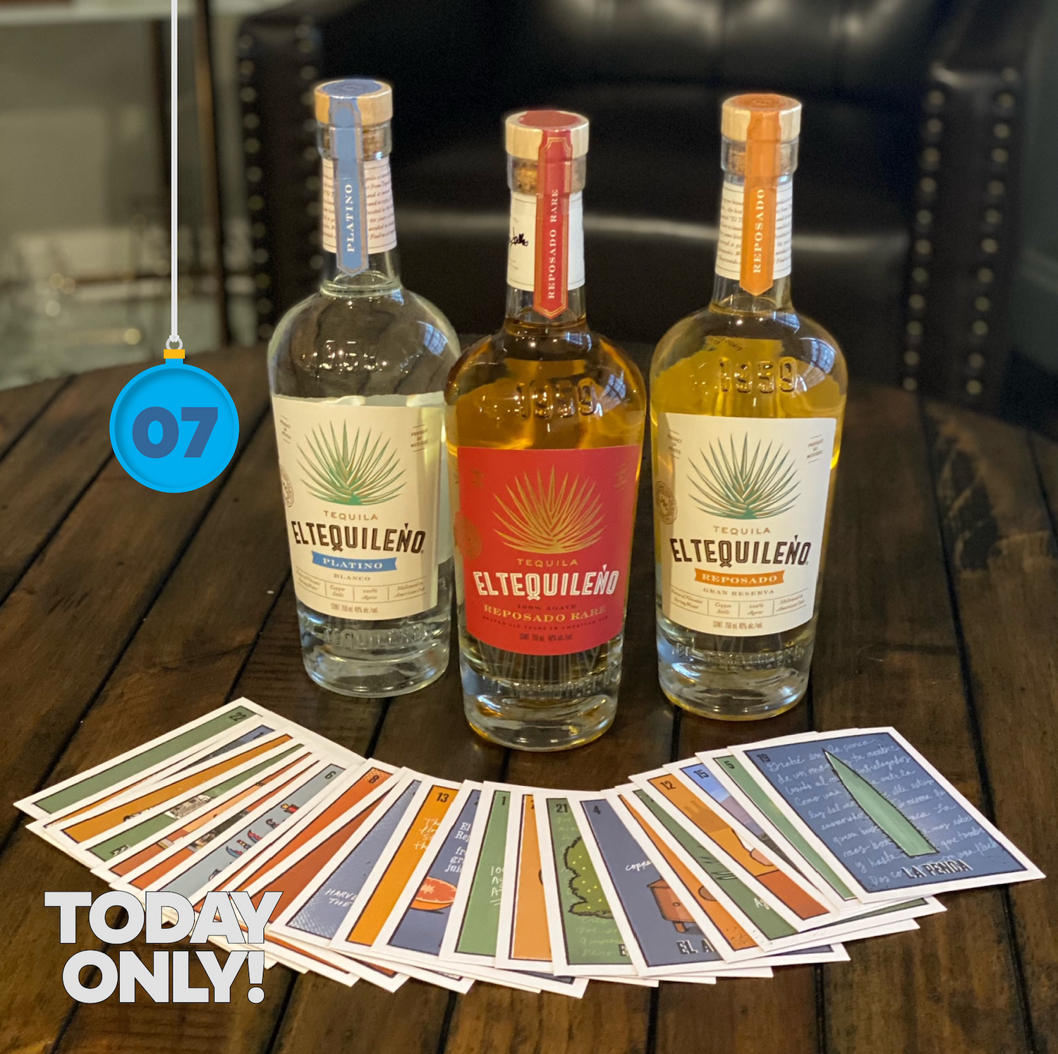 EXPIRED: Purchase any 2 bottles of El Tequileño Tequila and get Loteria card game, FREE