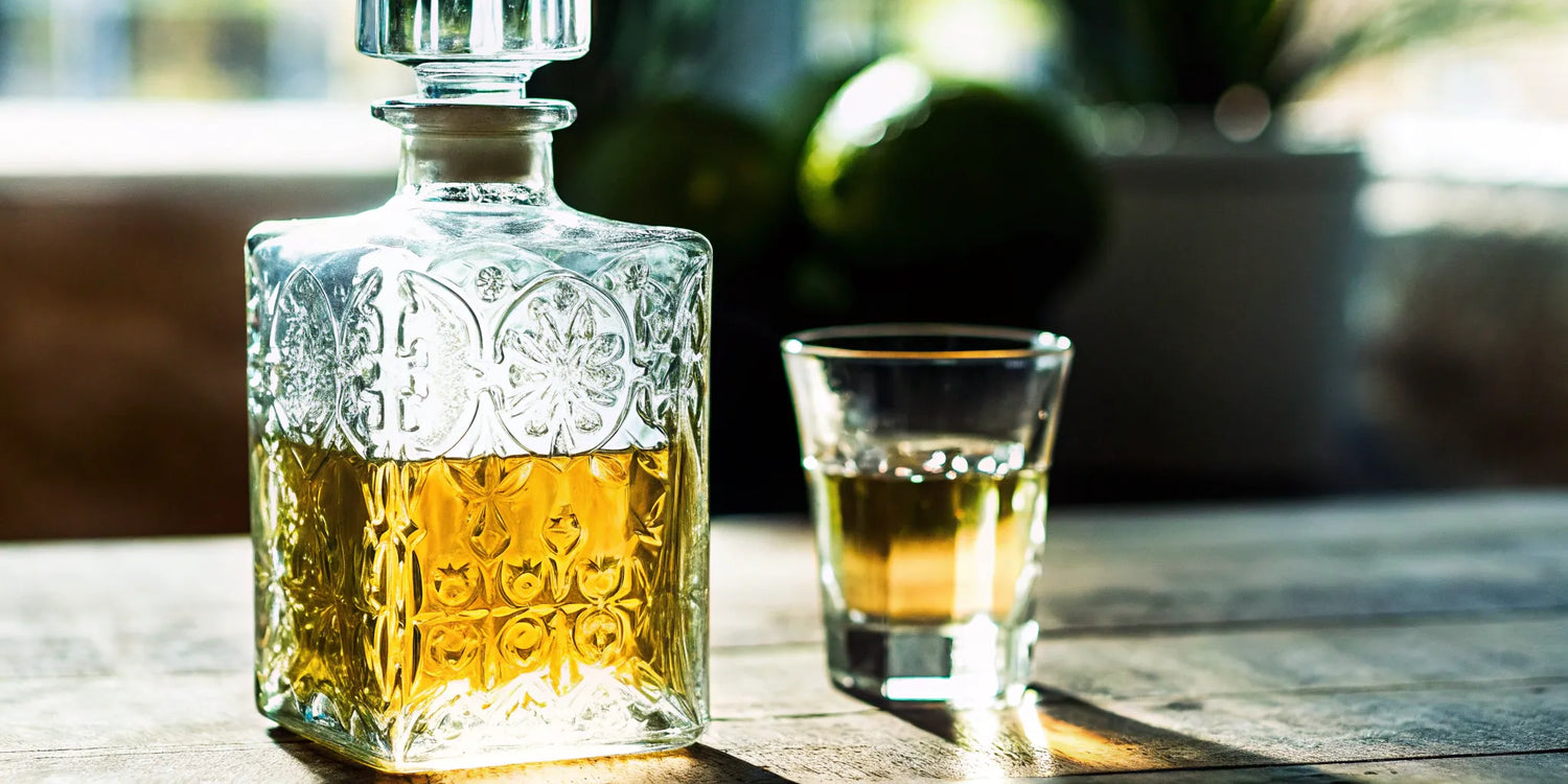 An engraved tequila bottle with a custom design, a perfect personal gift.