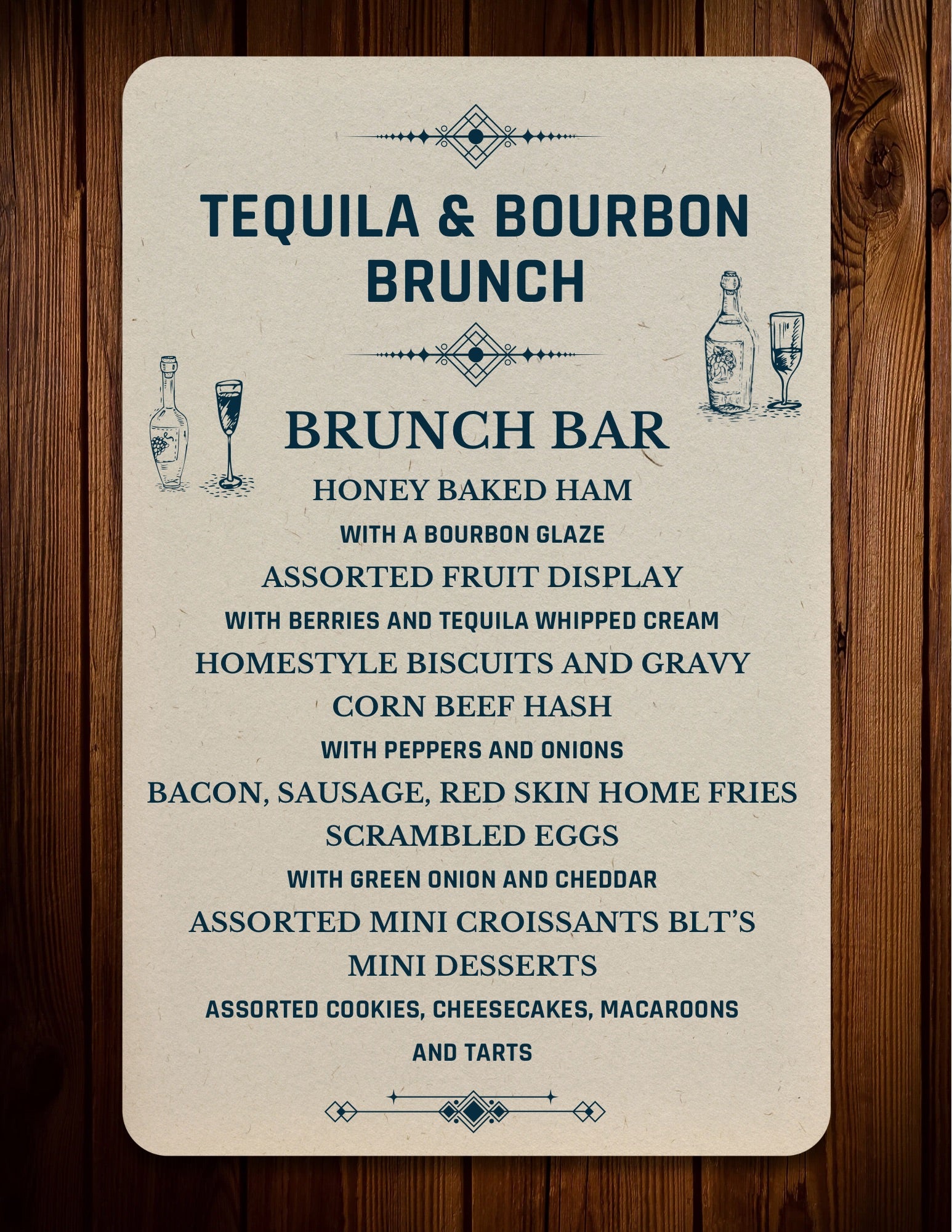 Tequila & Bourbon Brunch