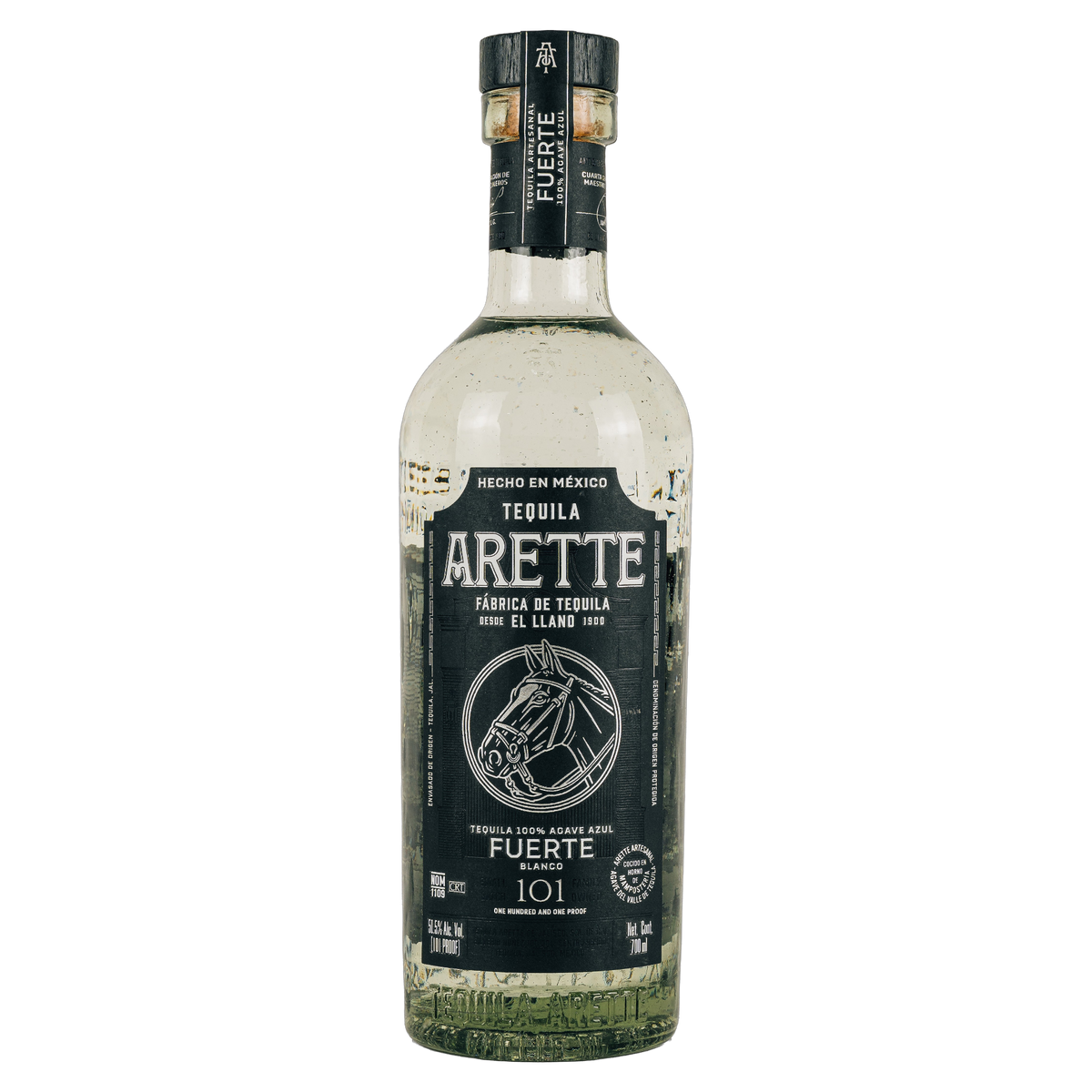 Arette Fuerte Artesanal 101 Proof Blanco Tequila