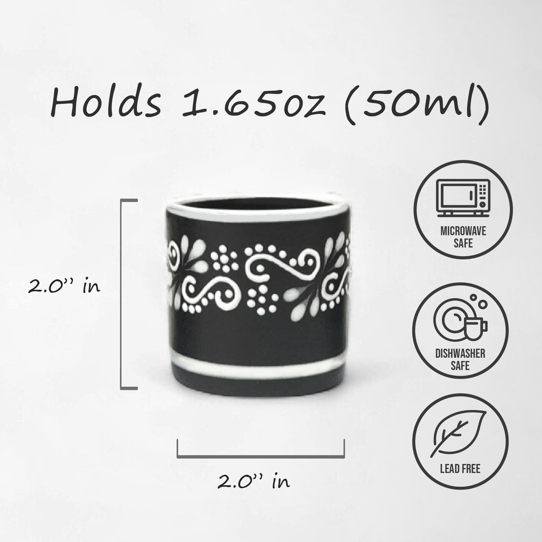 Mezcal Cup - Ritual Black