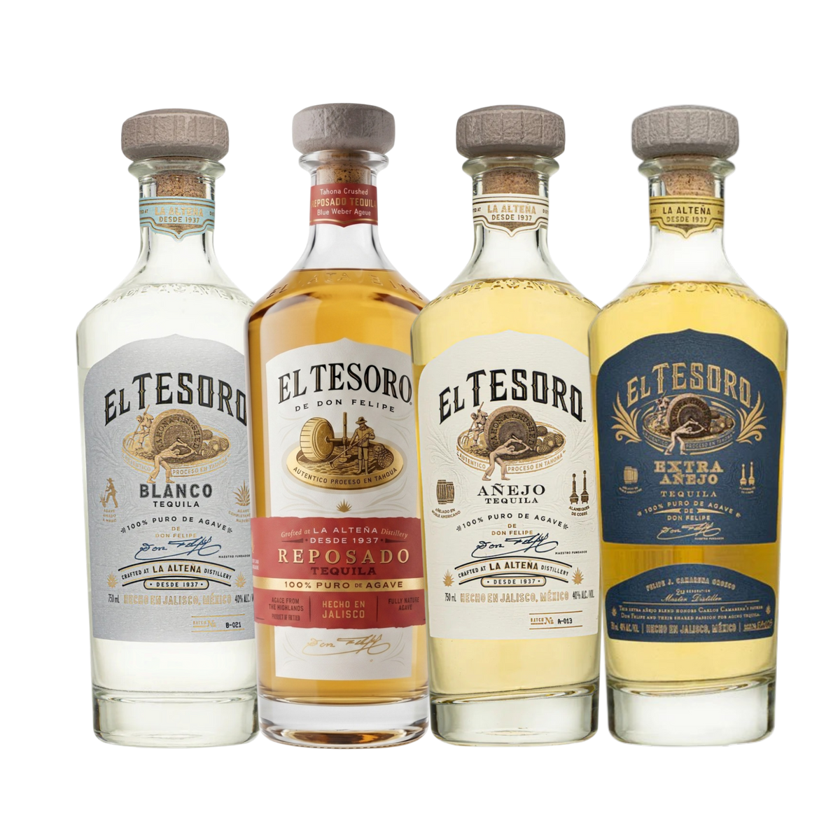 El Tesoro Tequila Family Collection Bundle & Save | Sip Tequila