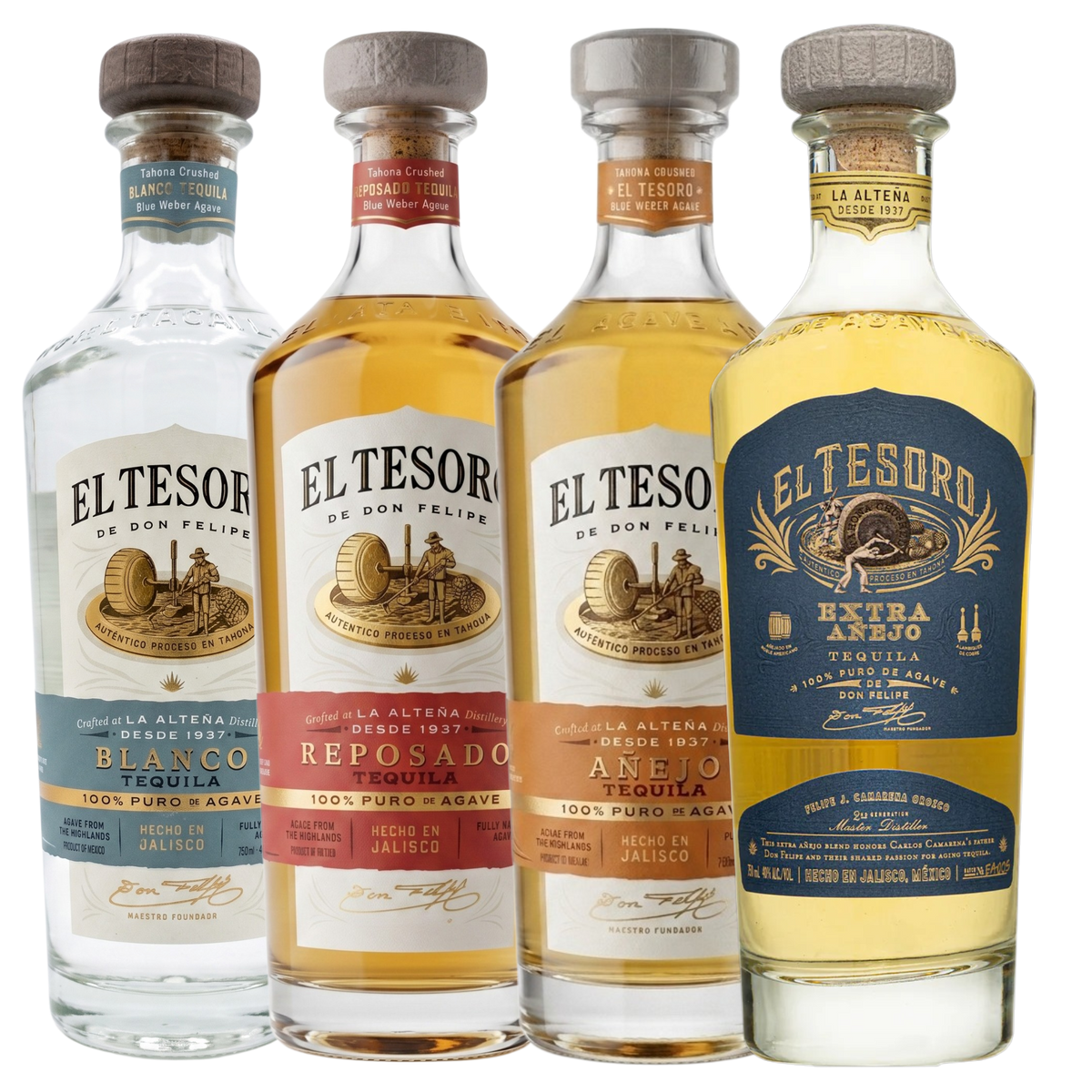 El Tesoro Tequila Family Collection Bundle & Save | Sip Tequila