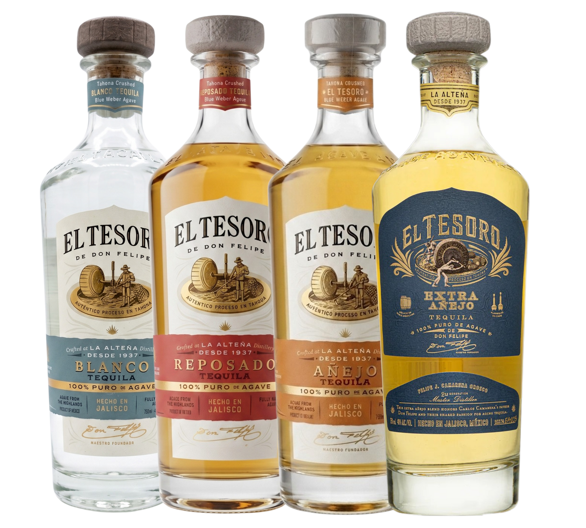 El Tesoro Tequila Family Collection Bundle & Save | Sip Tequila