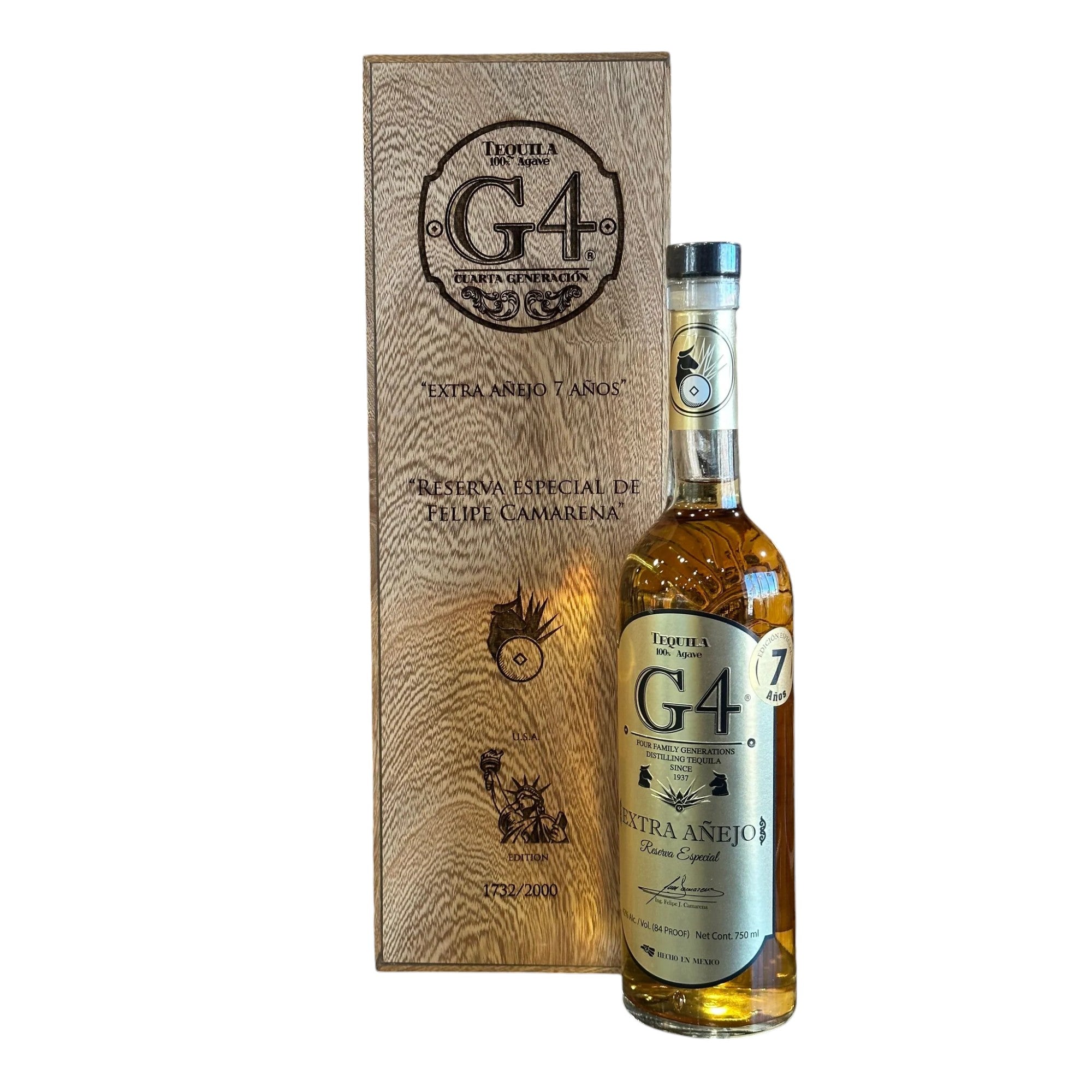 G4 Extra Anejo 7 Year 84PF