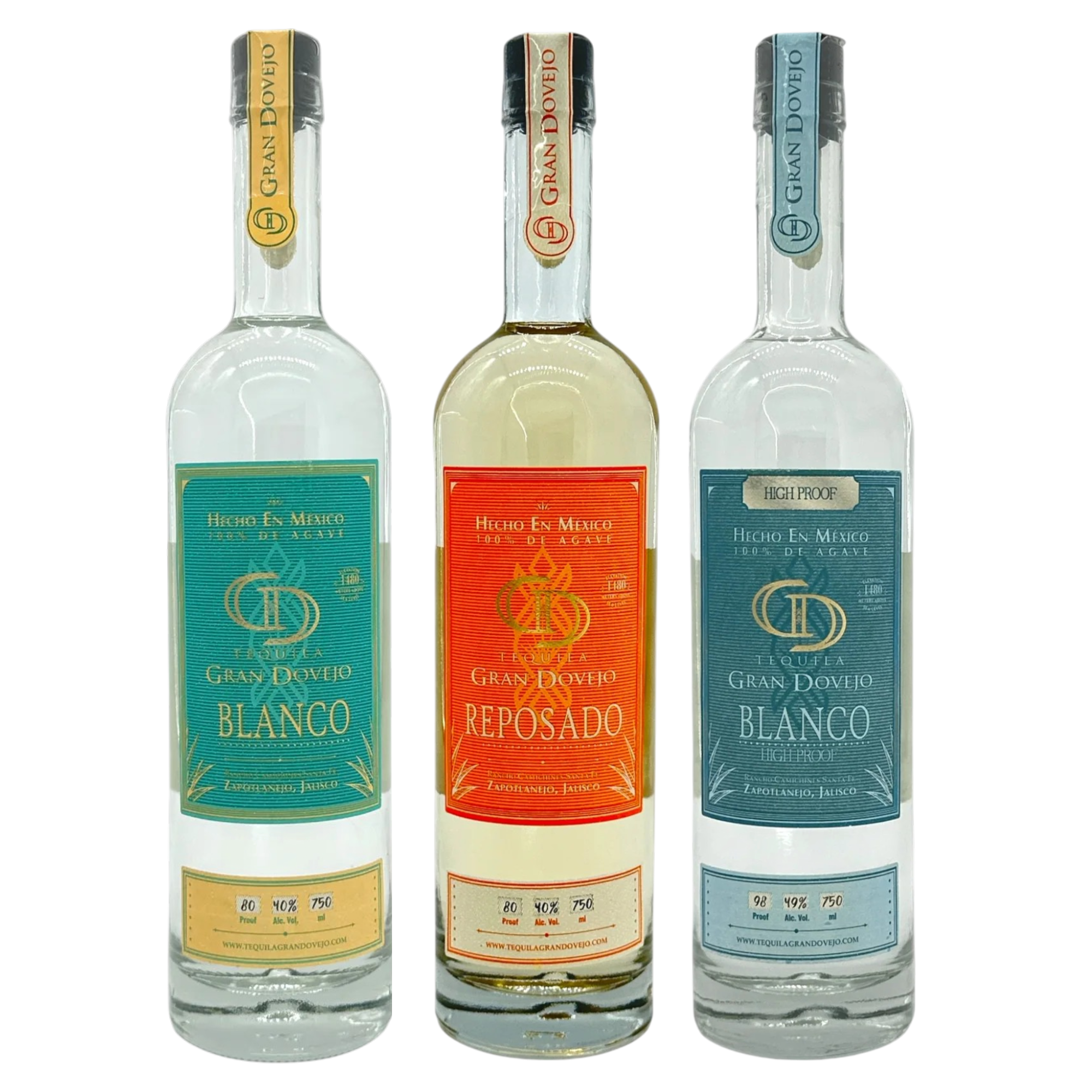Gran Dovejo Collection | Blanco, Reposado & Anejo Set