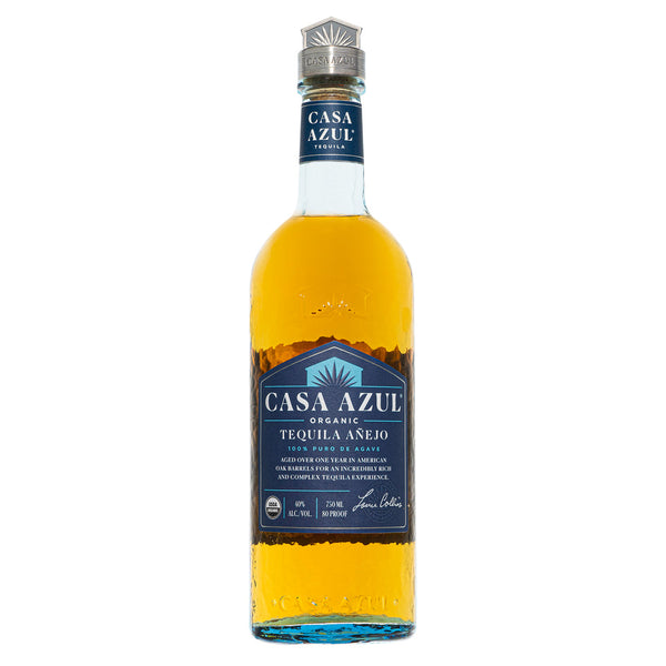 Casa Azul Anejo Tequila  Aged, Organic, Additive-Free | Sip Tequila