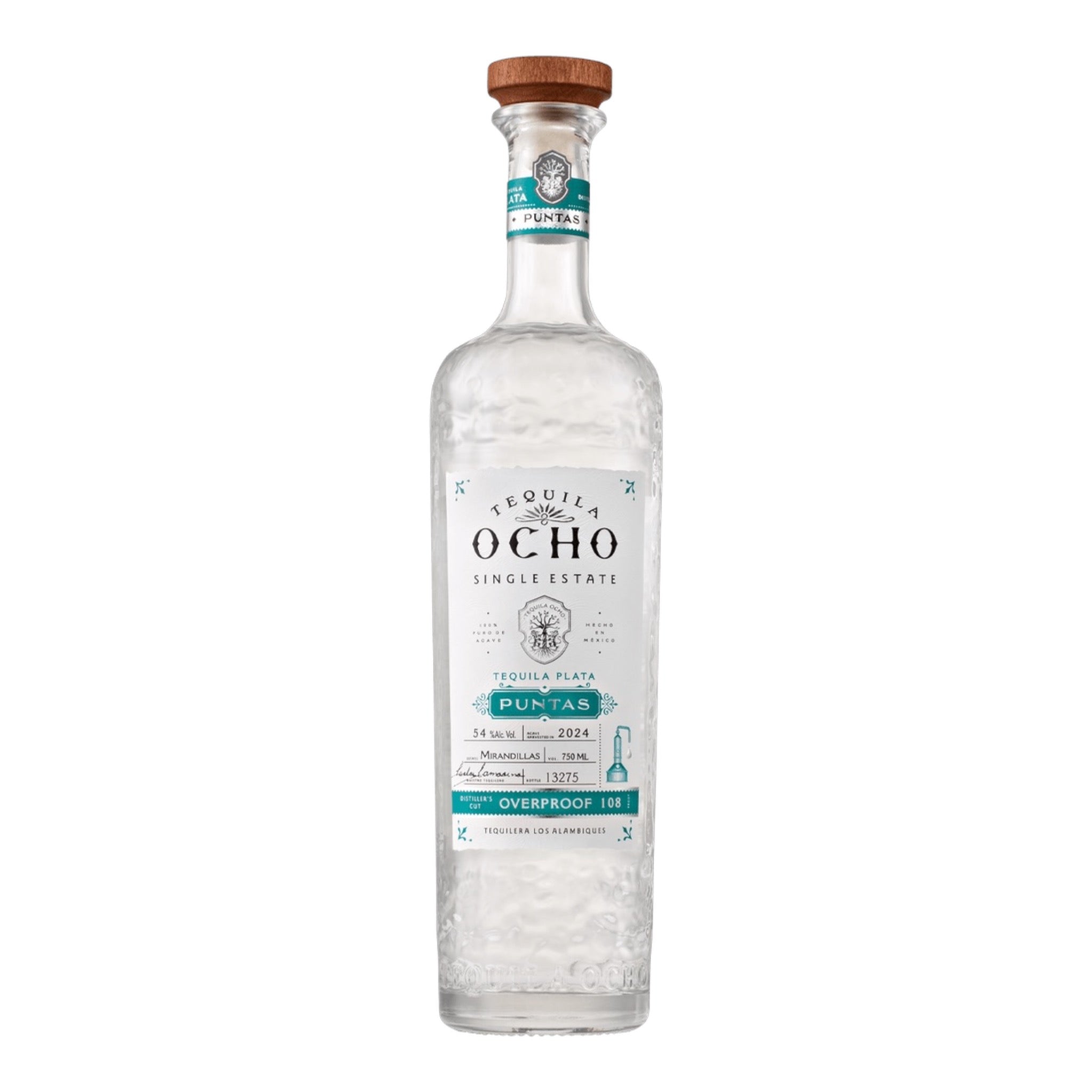 Tequila Ocho Plata Puntas 108 (2024)