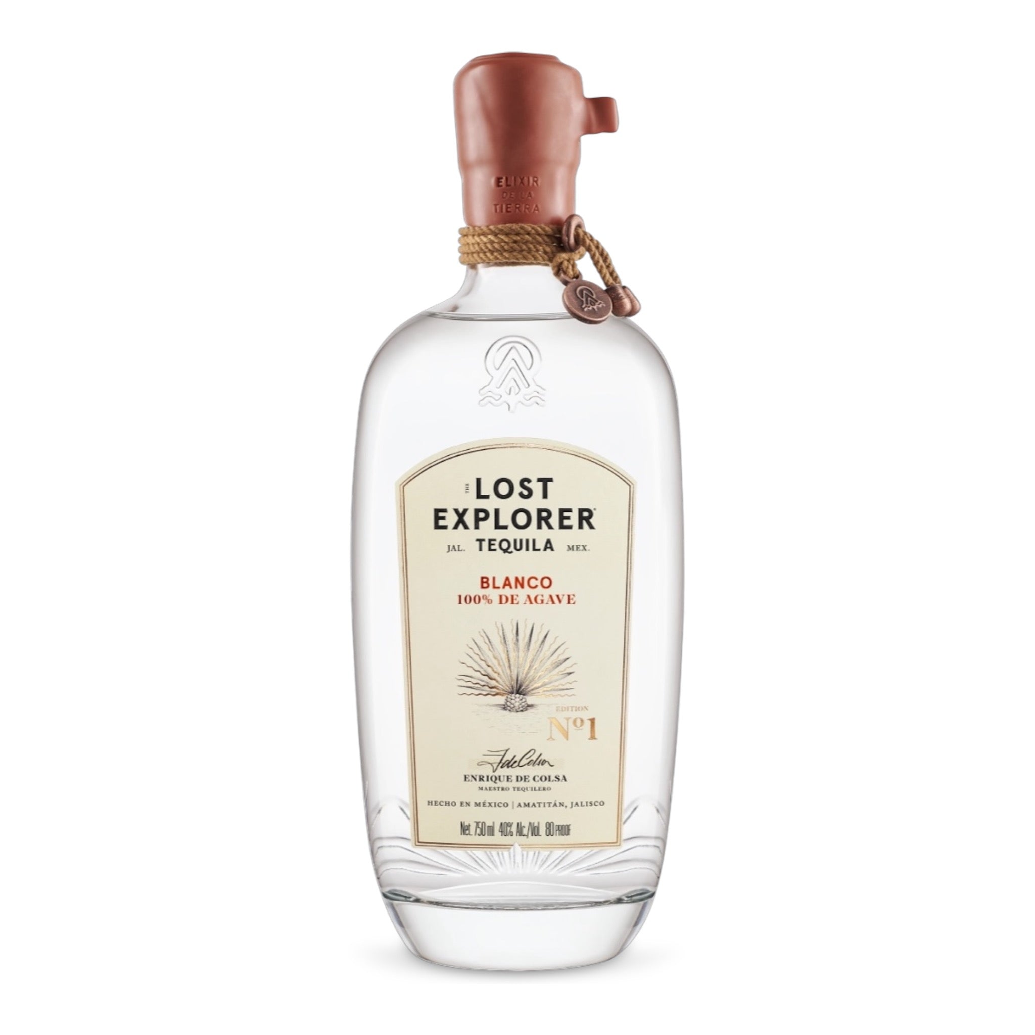 The Lost Explorer Blanco Tequila