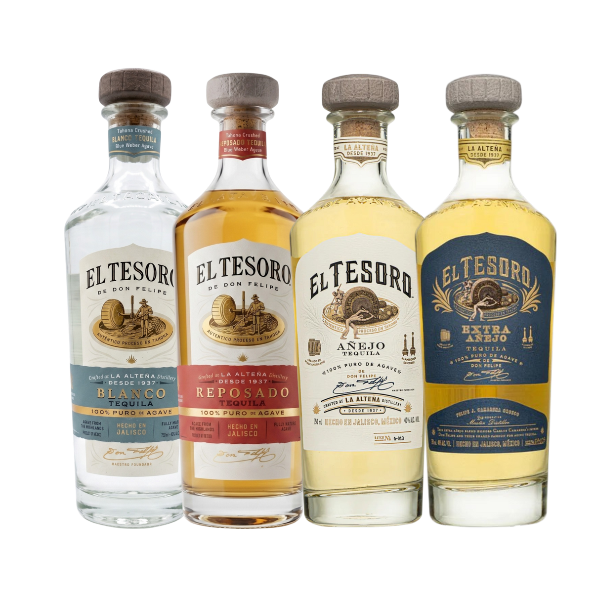 El Tesoro Tequila Family Collection Bundle & Save | Sip Tequila