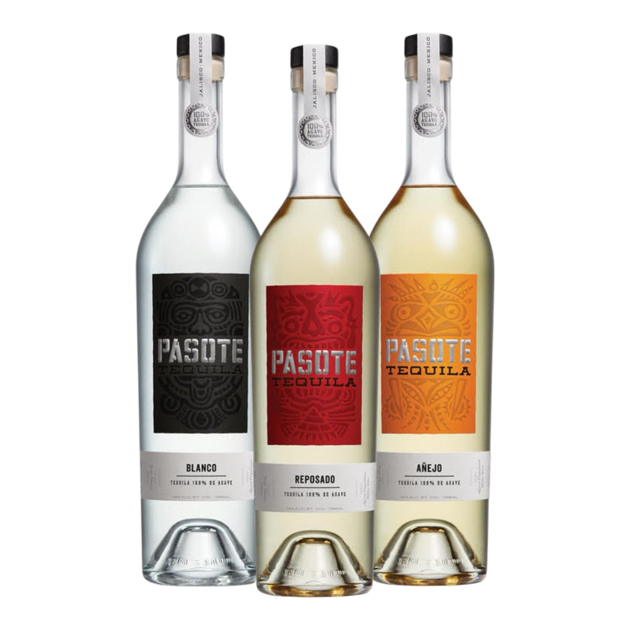 Pasote Family Collection | Blanco, Reposado & Anejo Tequila Set