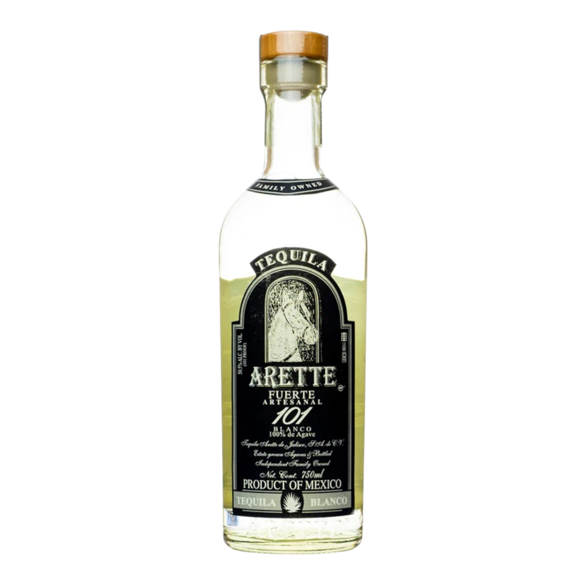 Arette Fuerte Artesanal 101 Proof Blanco Tequila