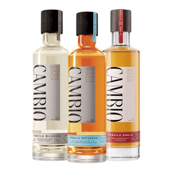 Cambio Family Collection | Blanco, Reposado & Anejo Tequila Set