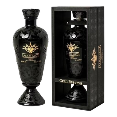 Amor Mio Anejo Gran Reserva Ceramic Tequila