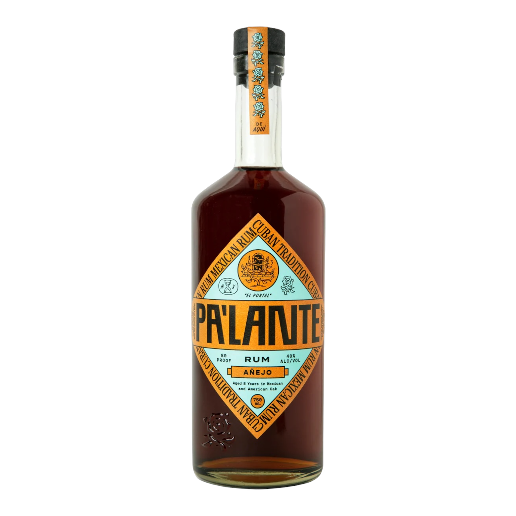Pa'lante Anejo Rum | Premium Mexican Rum Aged in Dual Oak
