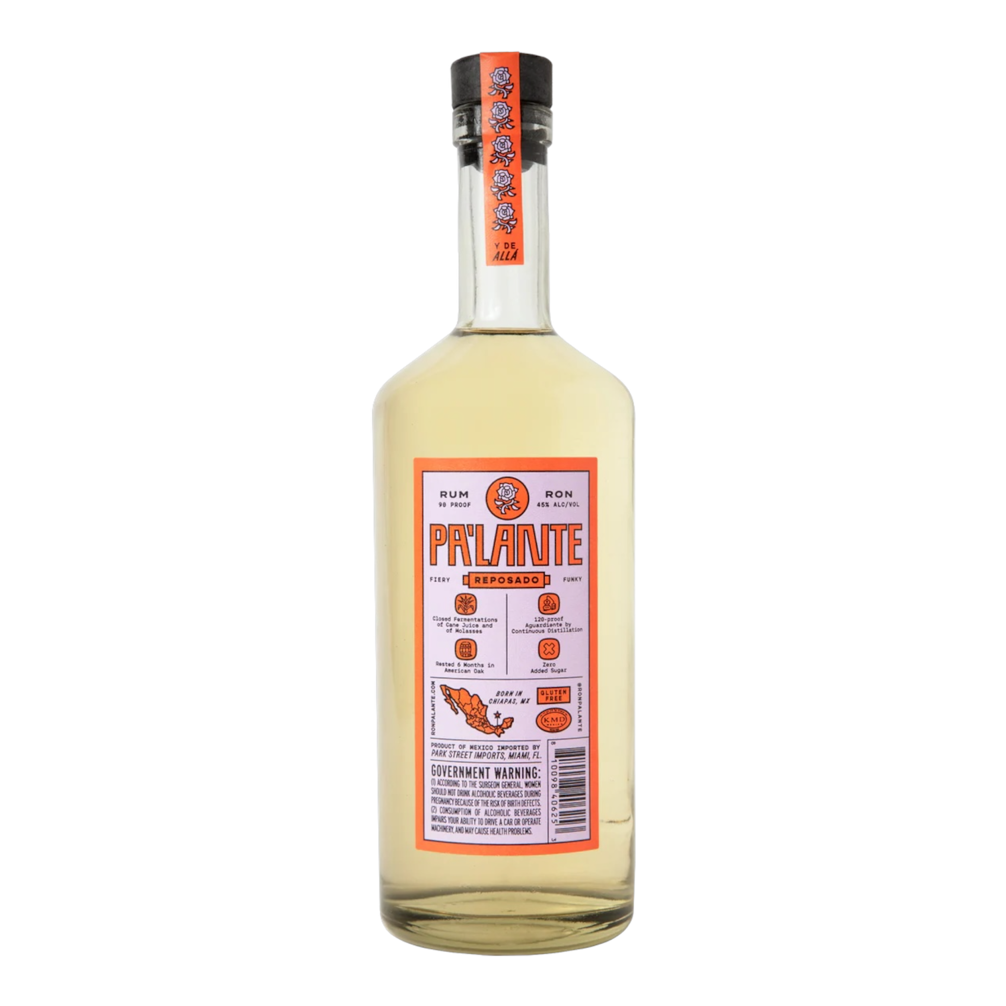 Pa'lante Reposado Rum