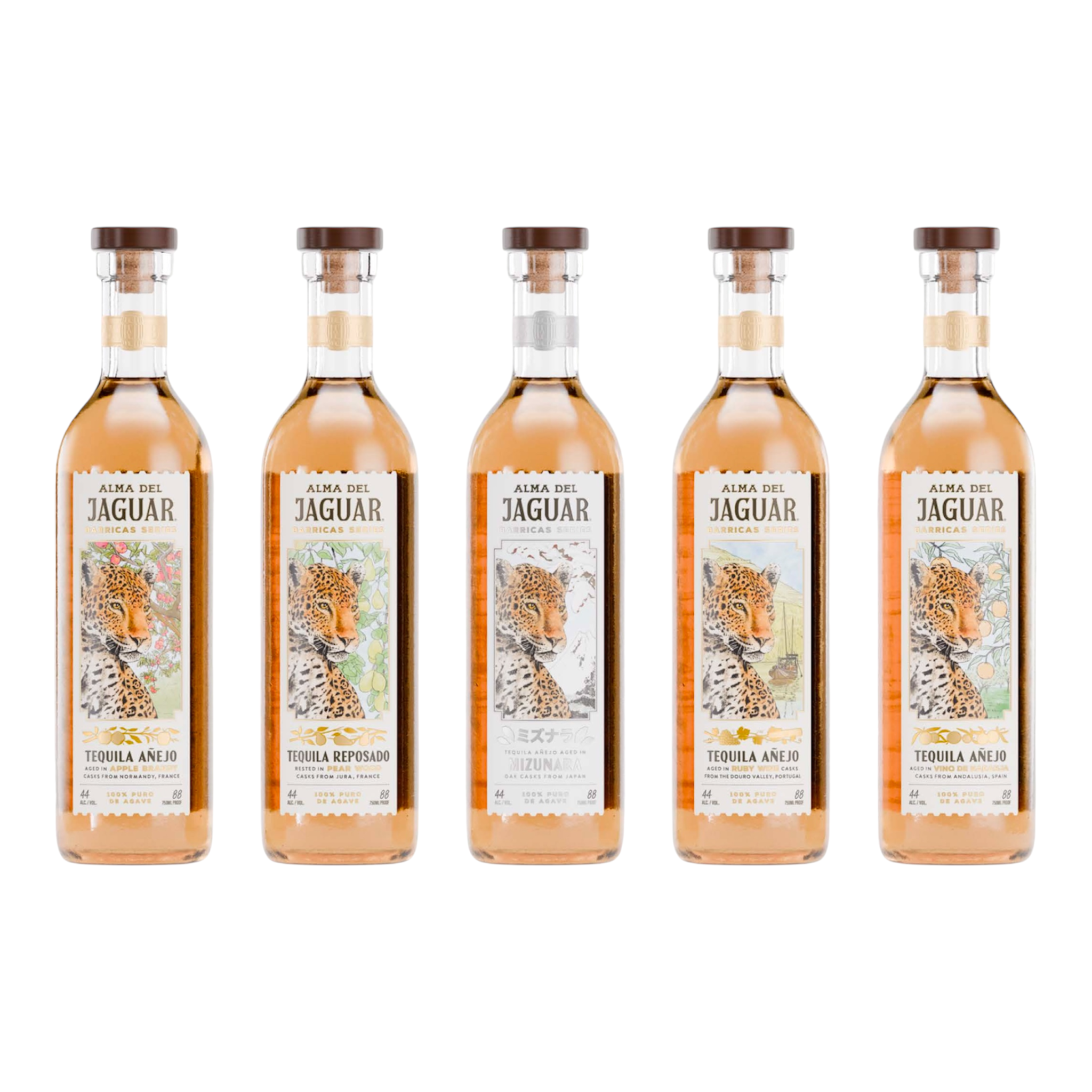 Alma Del Jaguar Anejo Barricas Series Collection