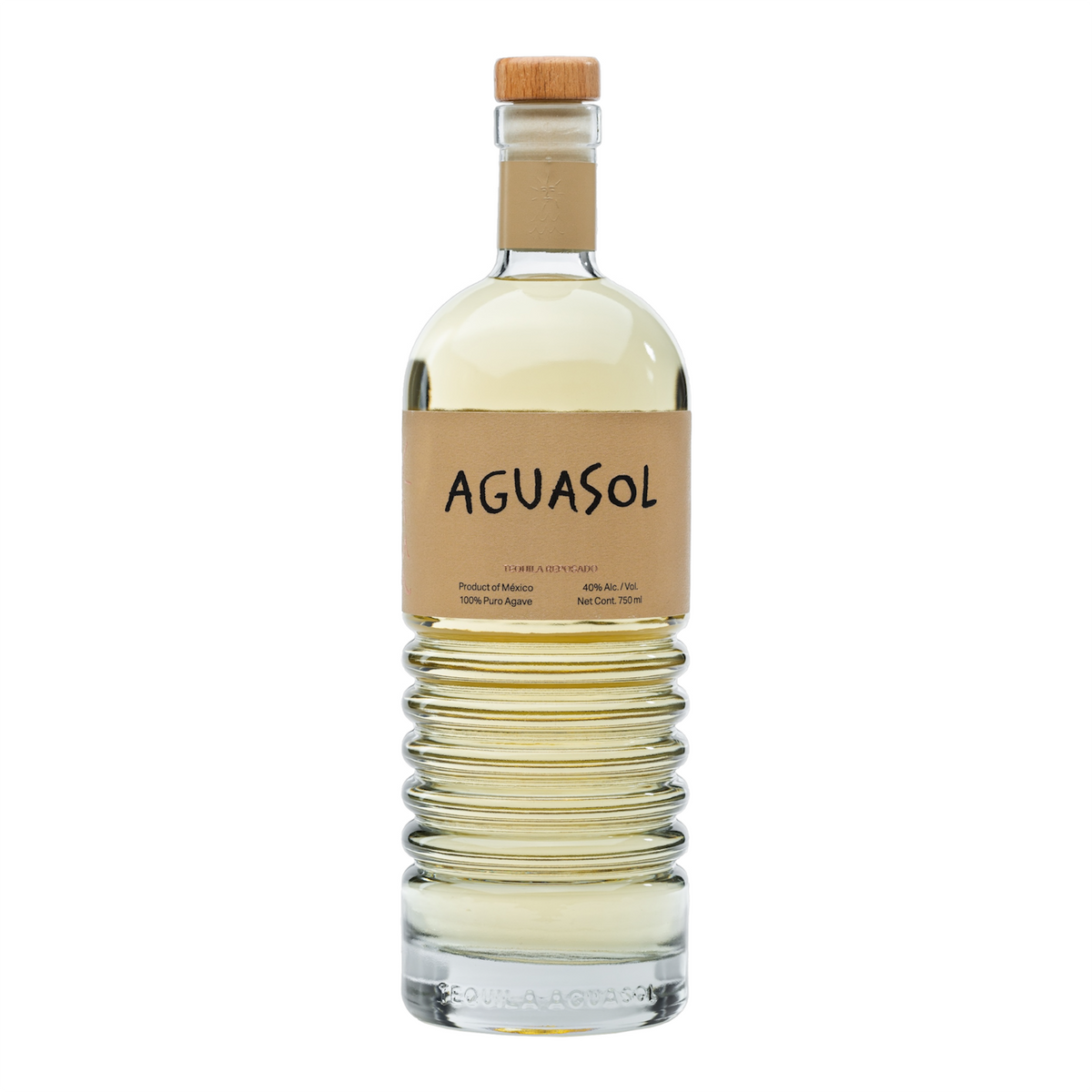 Aguasol Reposado Tequila – 100% Agave, Aged Perfection