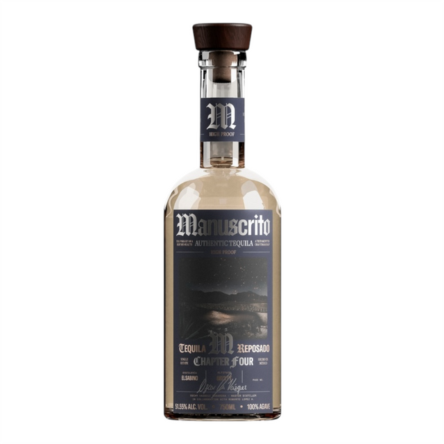 Manuscrito Reposado High Proof Chapter 4 Tequila
