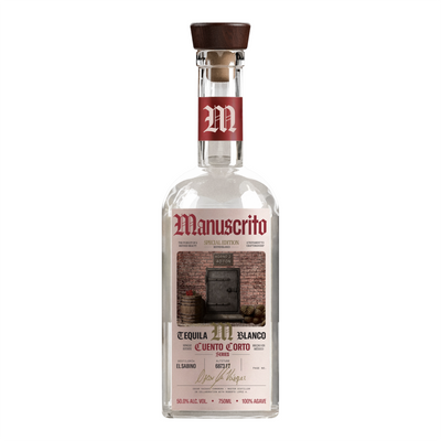 Manuscrito Cuento Corto Valentine's Blend Rested Blanco Tequila