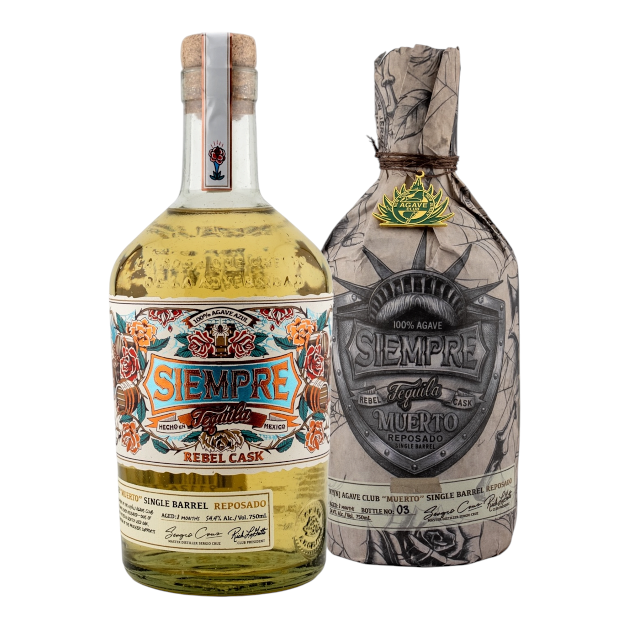 Siempre x NYNJ Agave Club Muerto Single Barrel Reposado