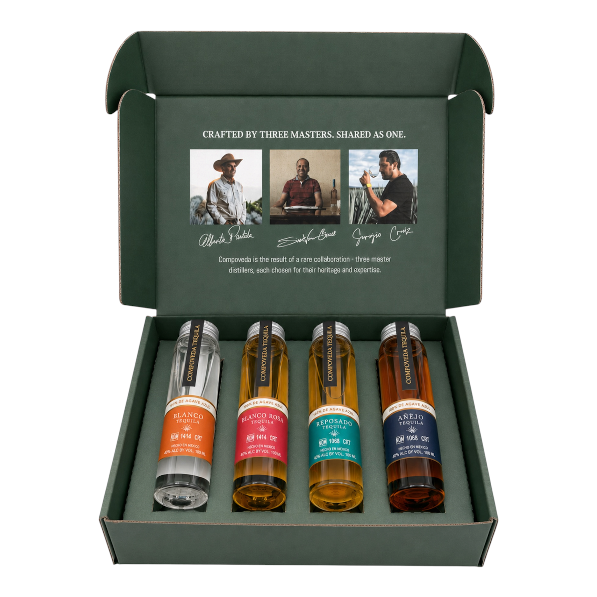 Compoveda Family Dram Collection Tequila Flight